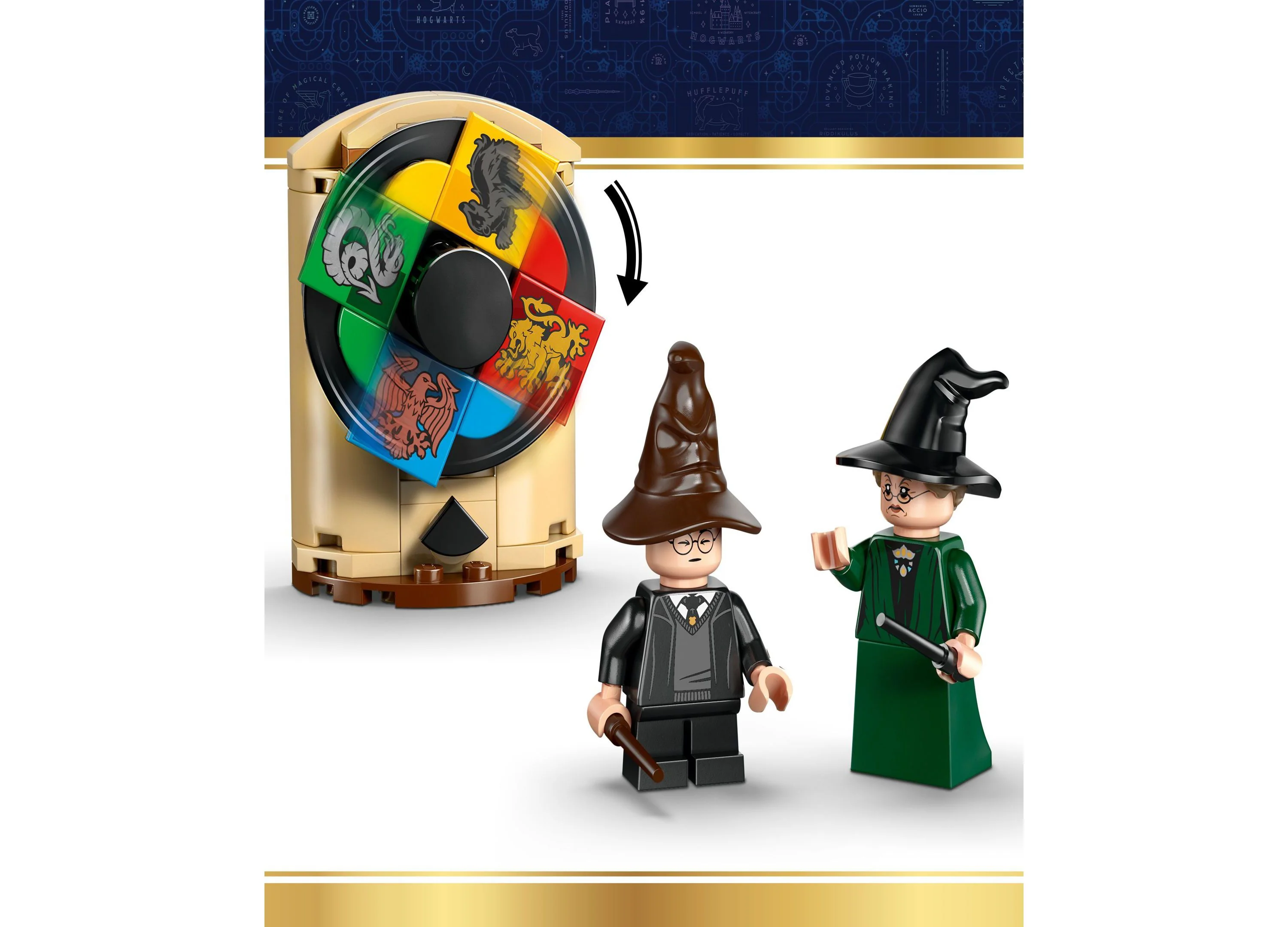 LEGO Harry Potter Hogwarts Sorting Hat Ceremony Set 76460, 124 Pieces - Image 6