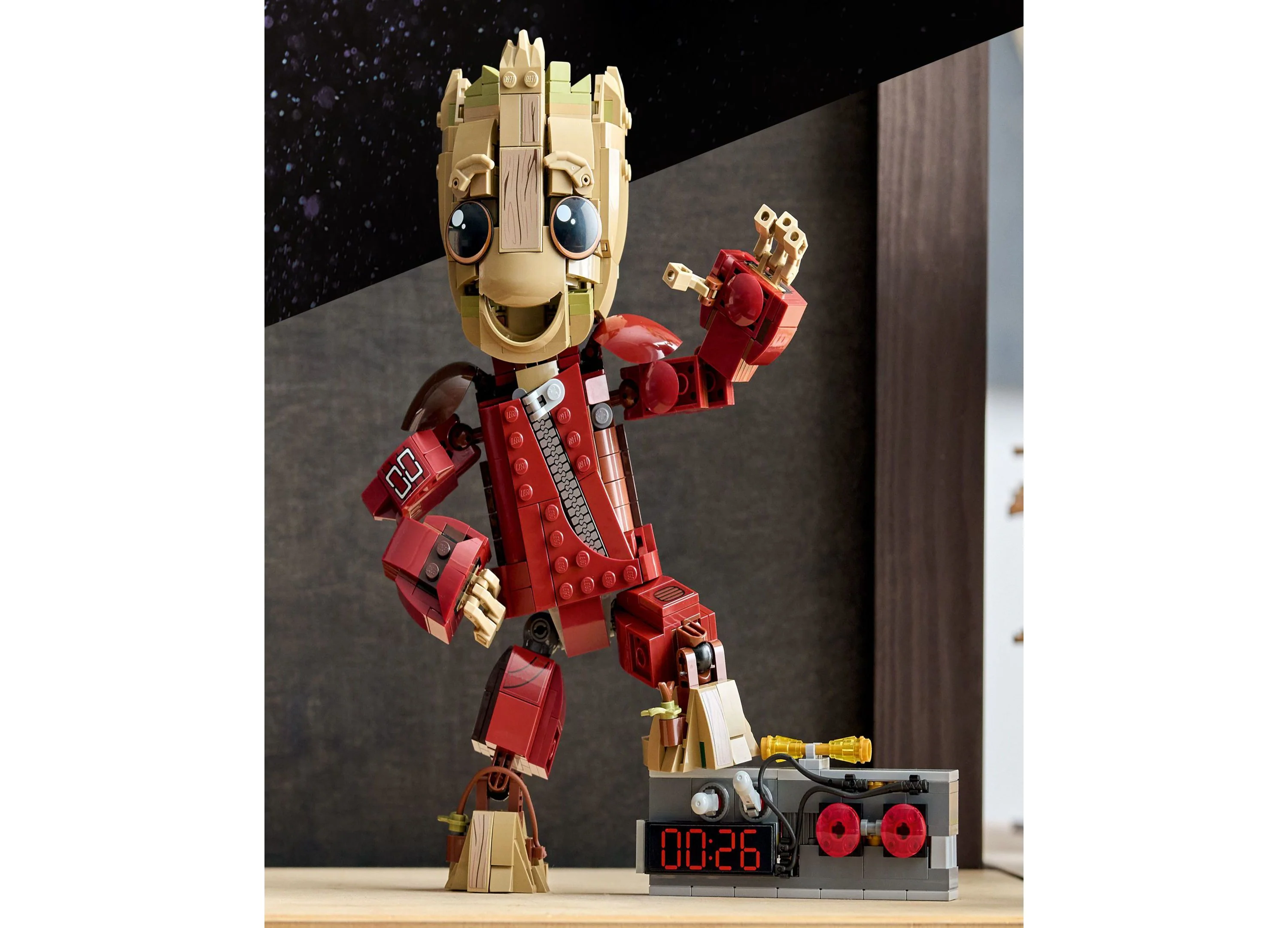 LEGO Marvel Ravager Jumpsuit Groot Kids Building Set - 604 Pieces - Image 6