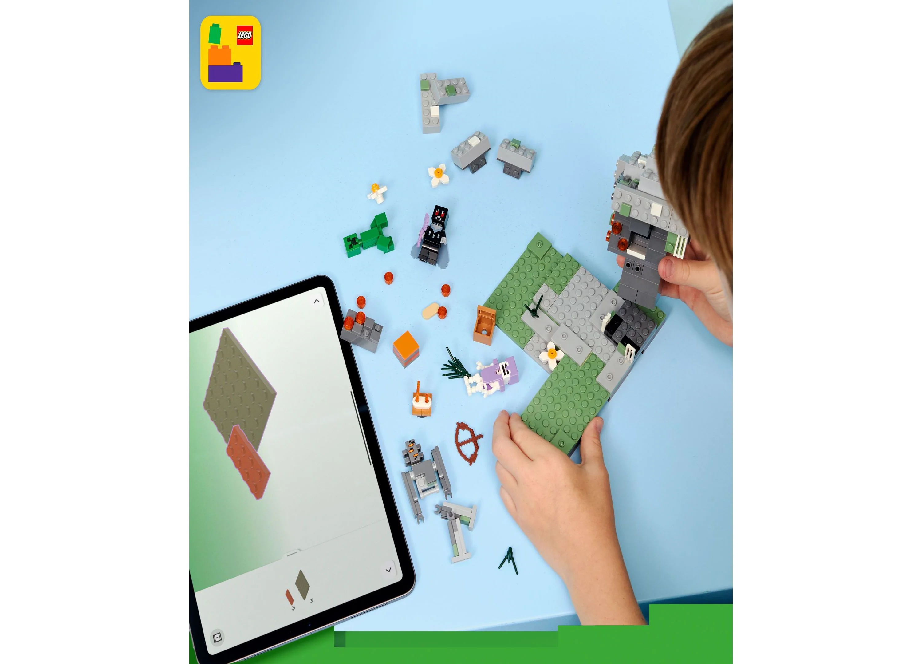 LEGO Minecraft The Pale Garden Building Toy Set, 243 Pieces - Image 5