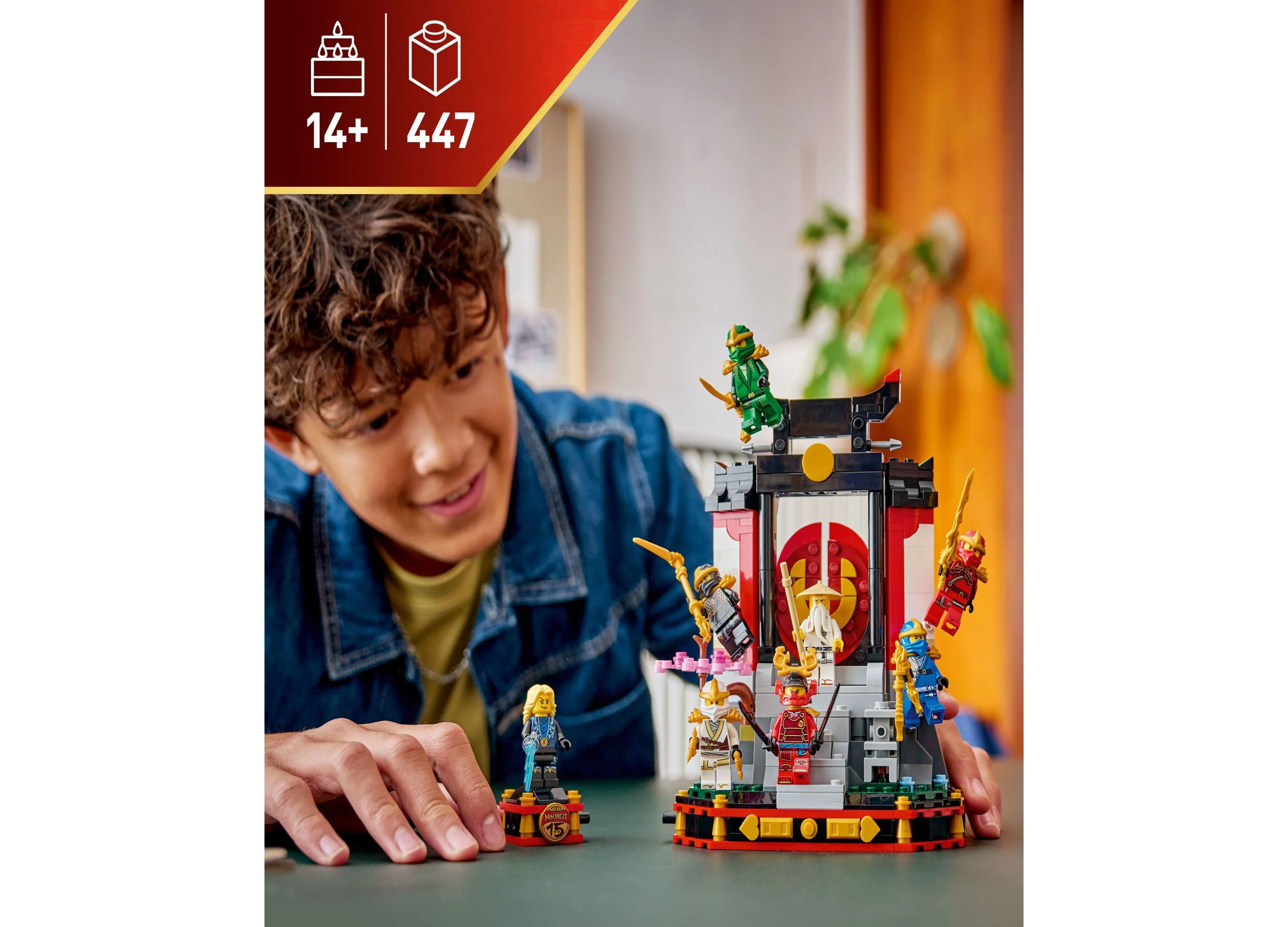 LEGO NINJAGO Ninja Character Display 15th Anniversary Building Set - 447 Pieces - Image 3