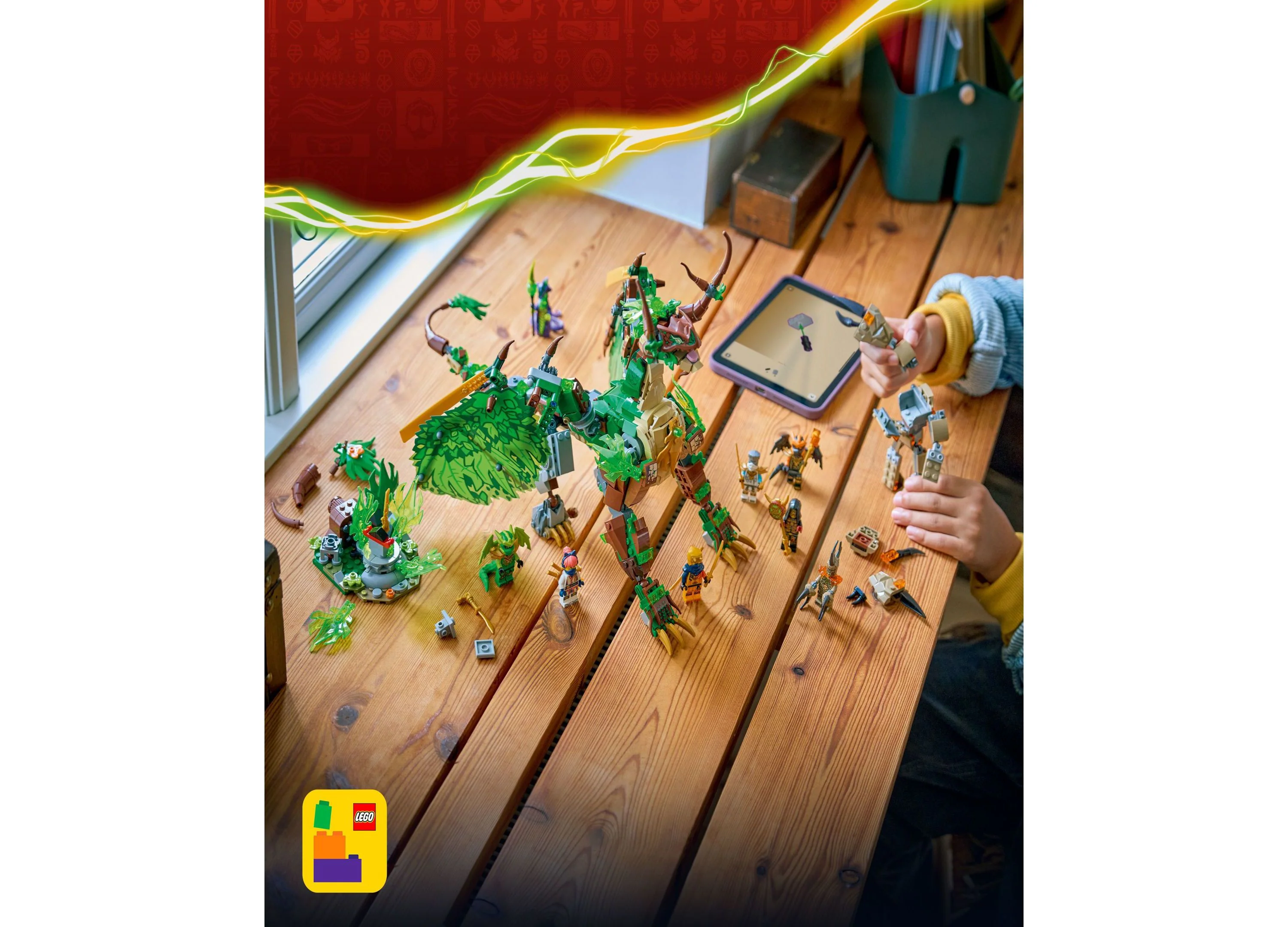 LEGO NINJAGO The Dragon of Life Building Set 71859 - 1050 Pieces - Image 4