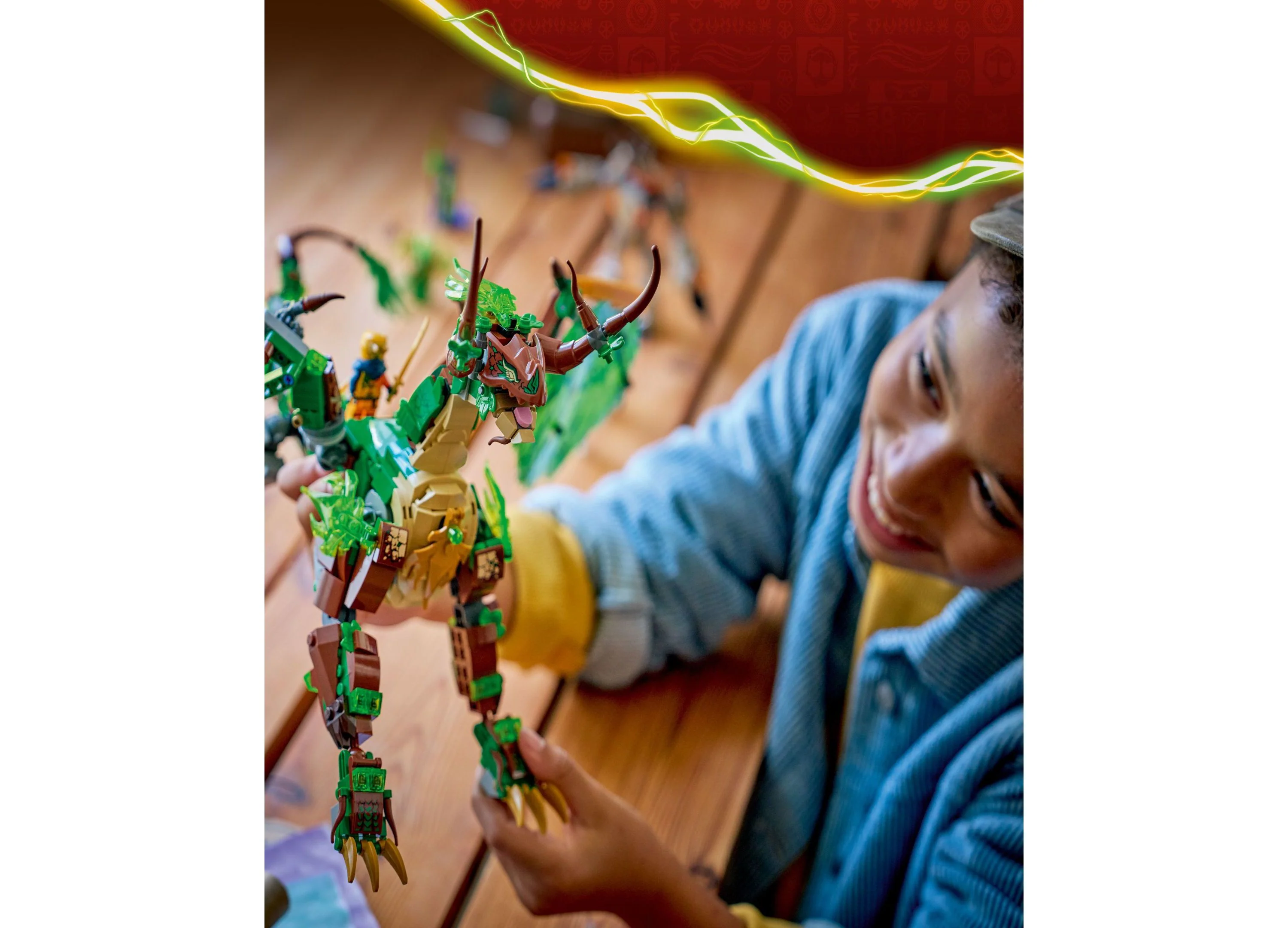 LEGO NINJAGO The Dragon of Life Building Set 71859 - 1050 Pieces - Image 5