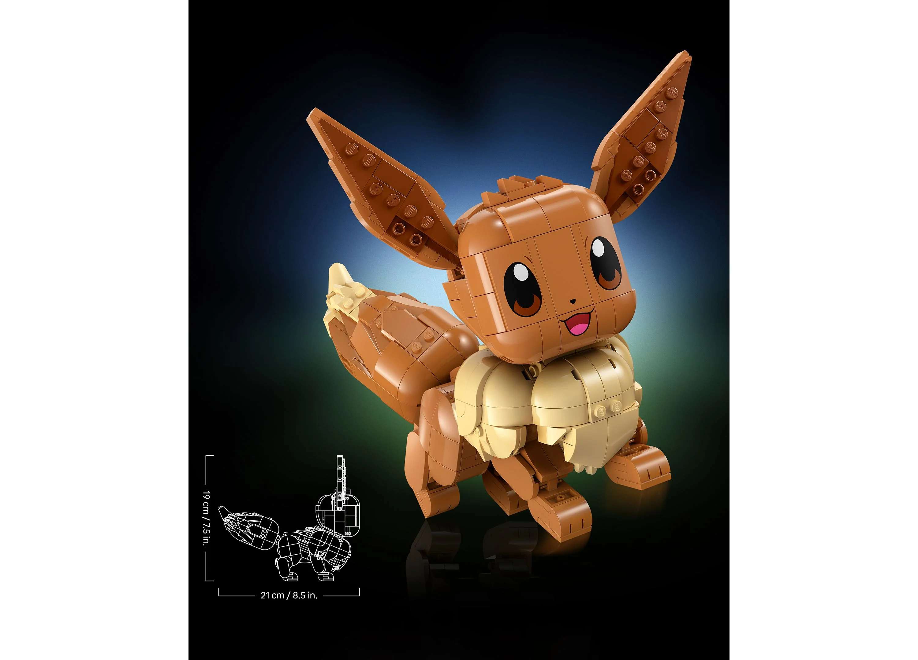 LEGO Pokémon Eevee Building Set, 587 Pieces - Image 2