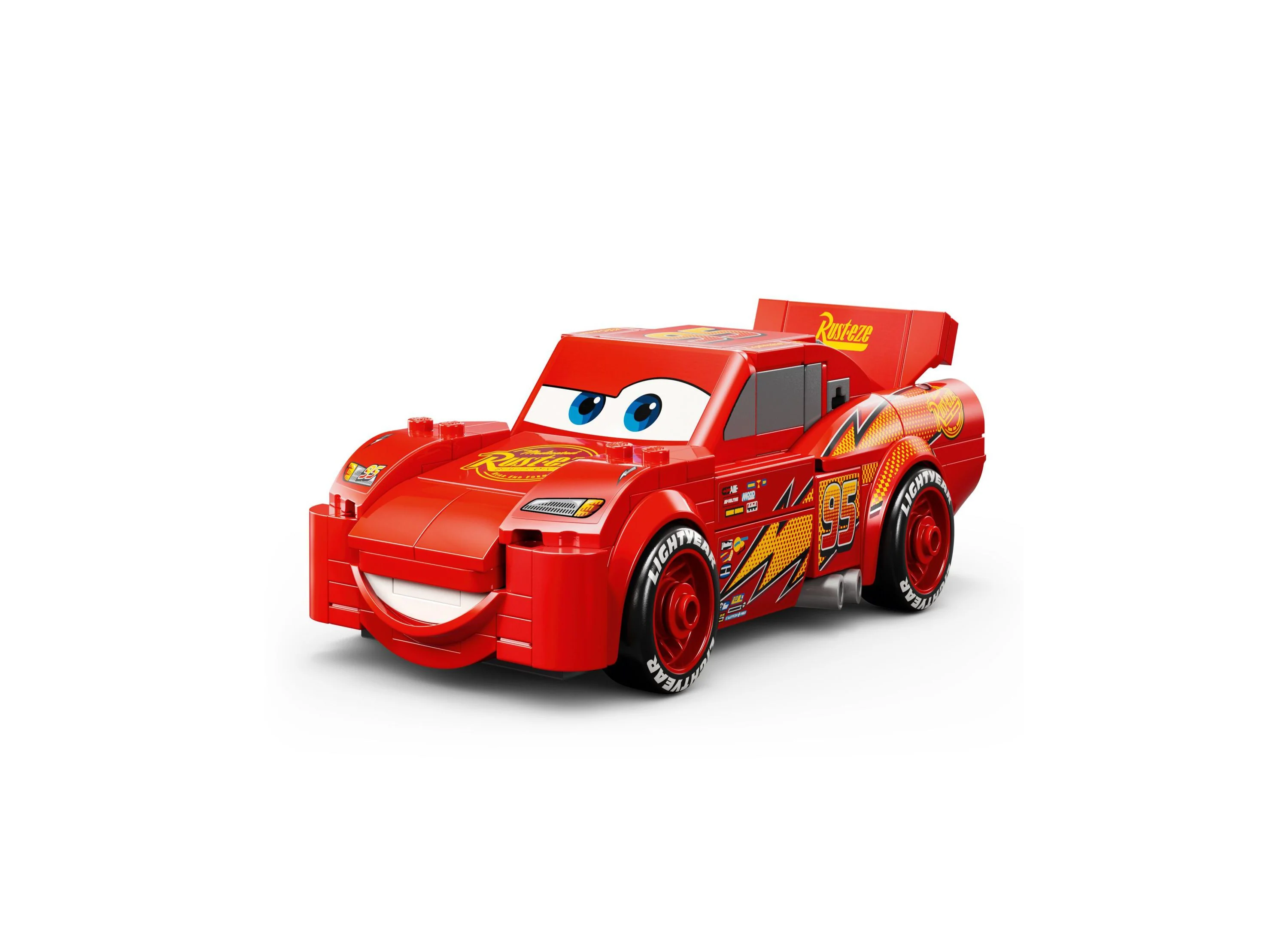 LEGO Speed Champions Lightning McQueen 270-Piece Disney Pixar Car Model Kit - Image 3