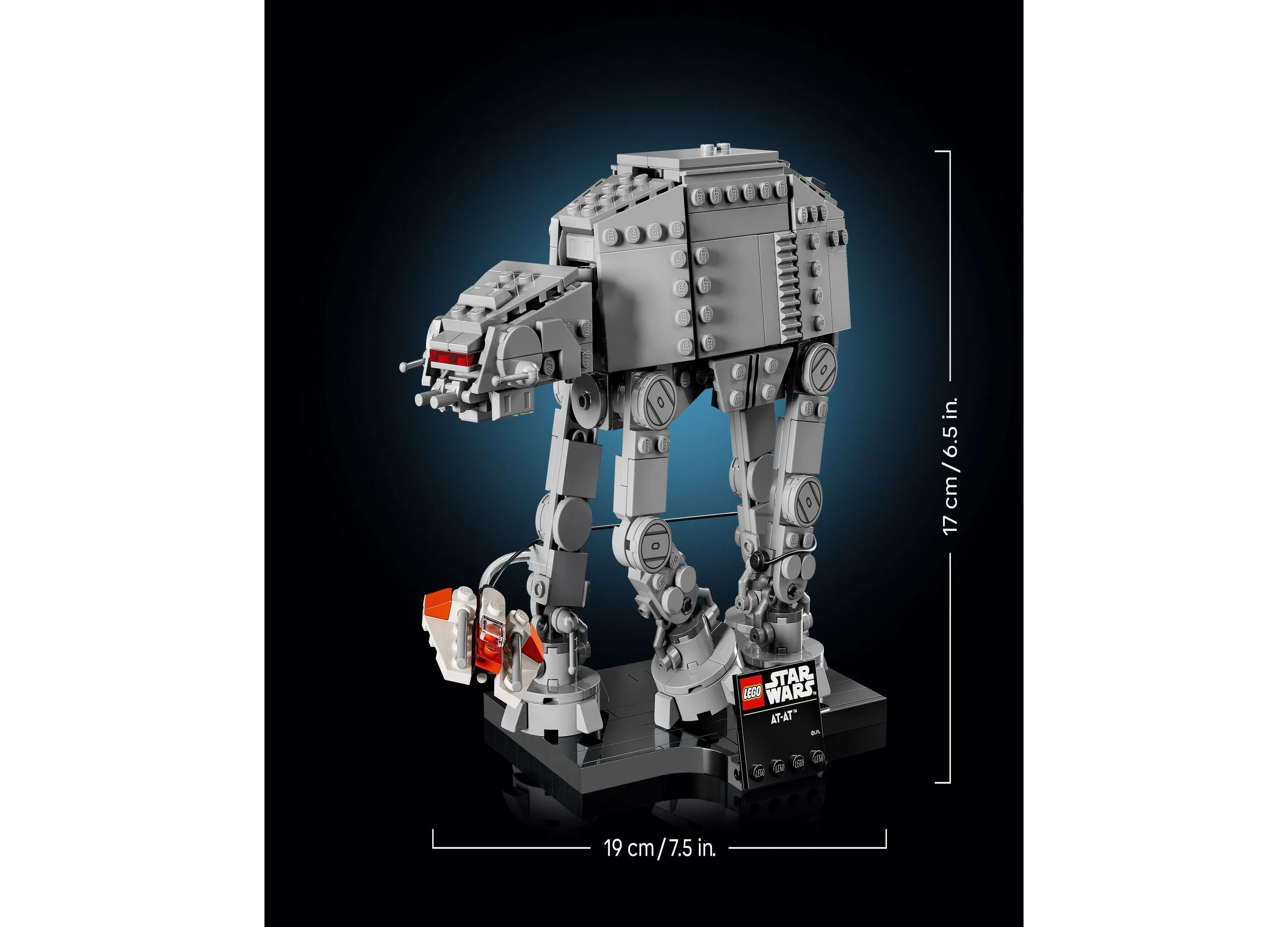 LEGO Star Wars AT-AT Walker Battle of Hoth Building Set, 525 Pieces - Image 2
