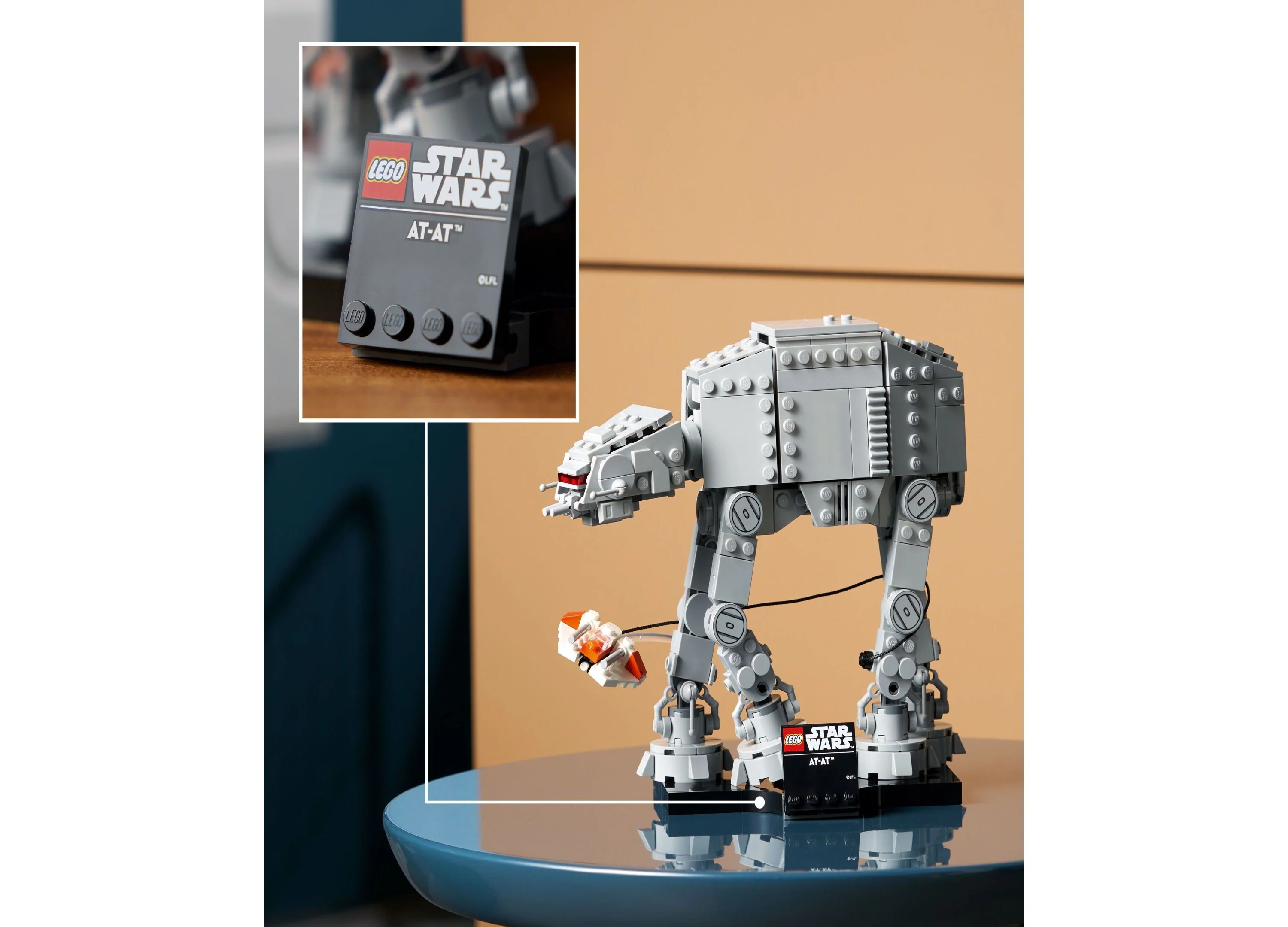 LEGO Star Wars AT-AT Walker Battle of Hoth Building Set, 525 Pieces - Image 4