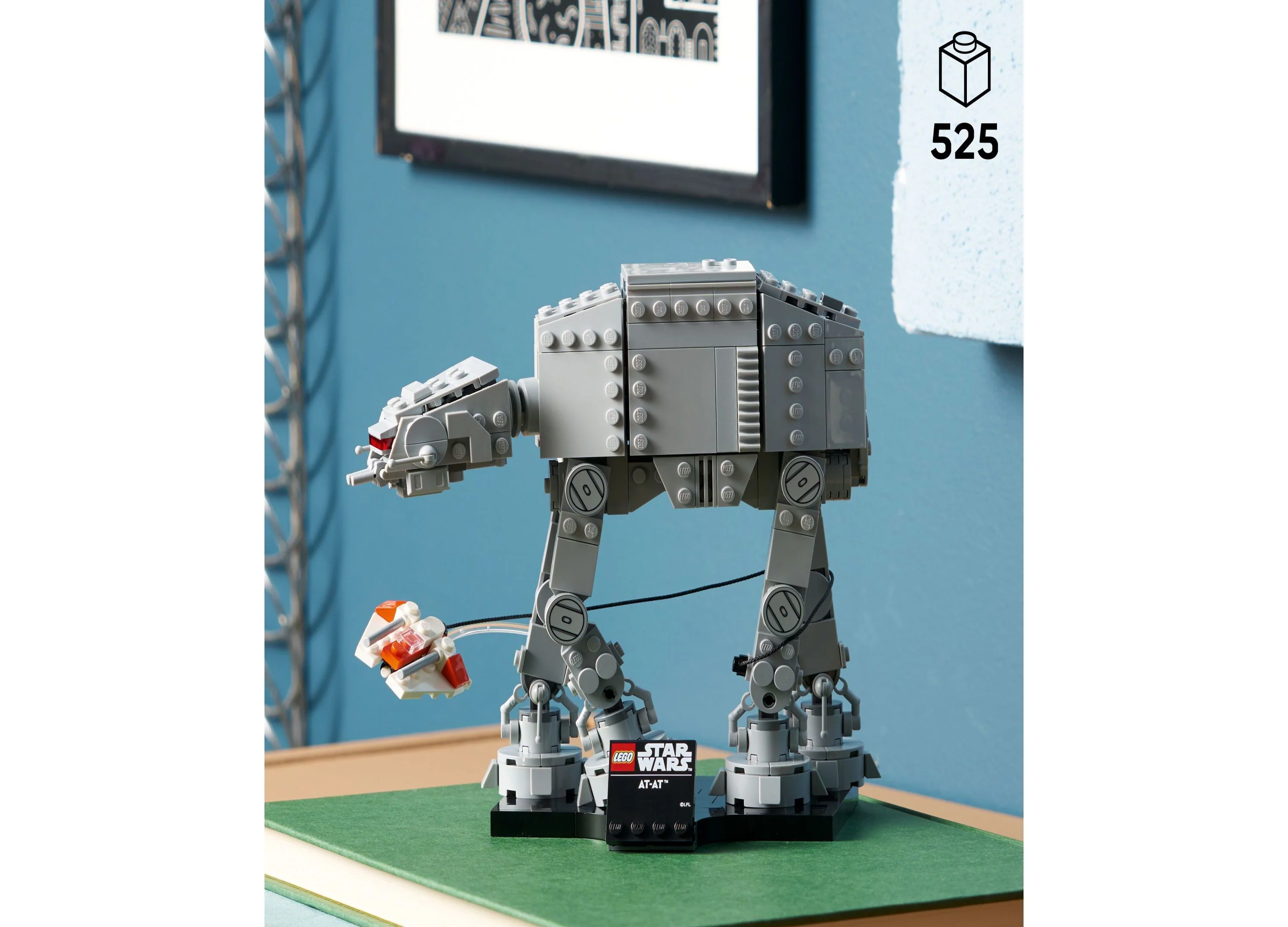 LEGO Star Wars AT-AT Walker Battle of Hoth Building Set, 525 Pieces - Image 6