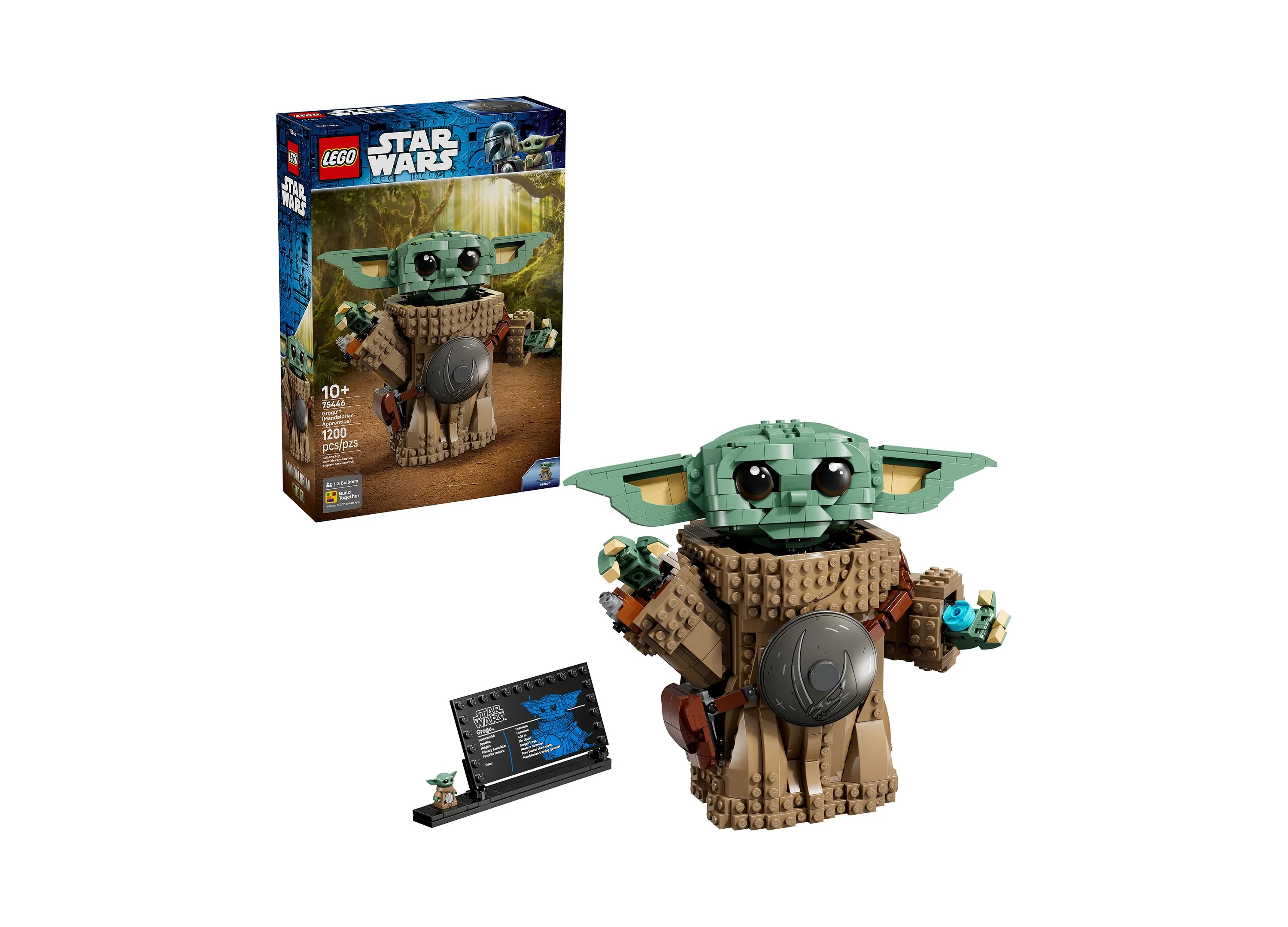 LEGO Star Wars Grogu Mandalorian Apprentice Building Set, 1200 Pieces