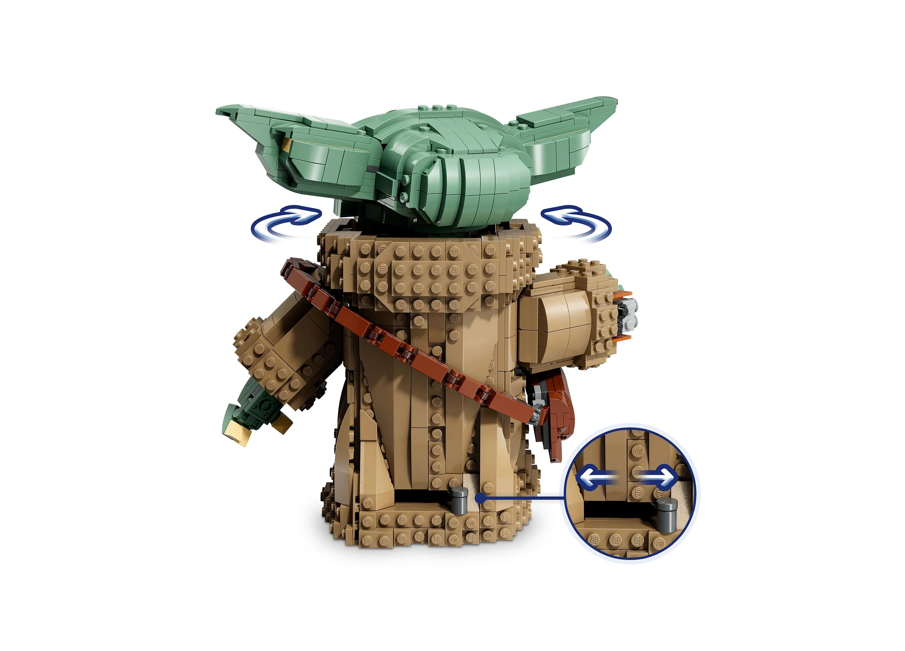 LEGO Star Wars Grogu Mandalorian Apprentice Building Set, 1200 Pieces - Image 4