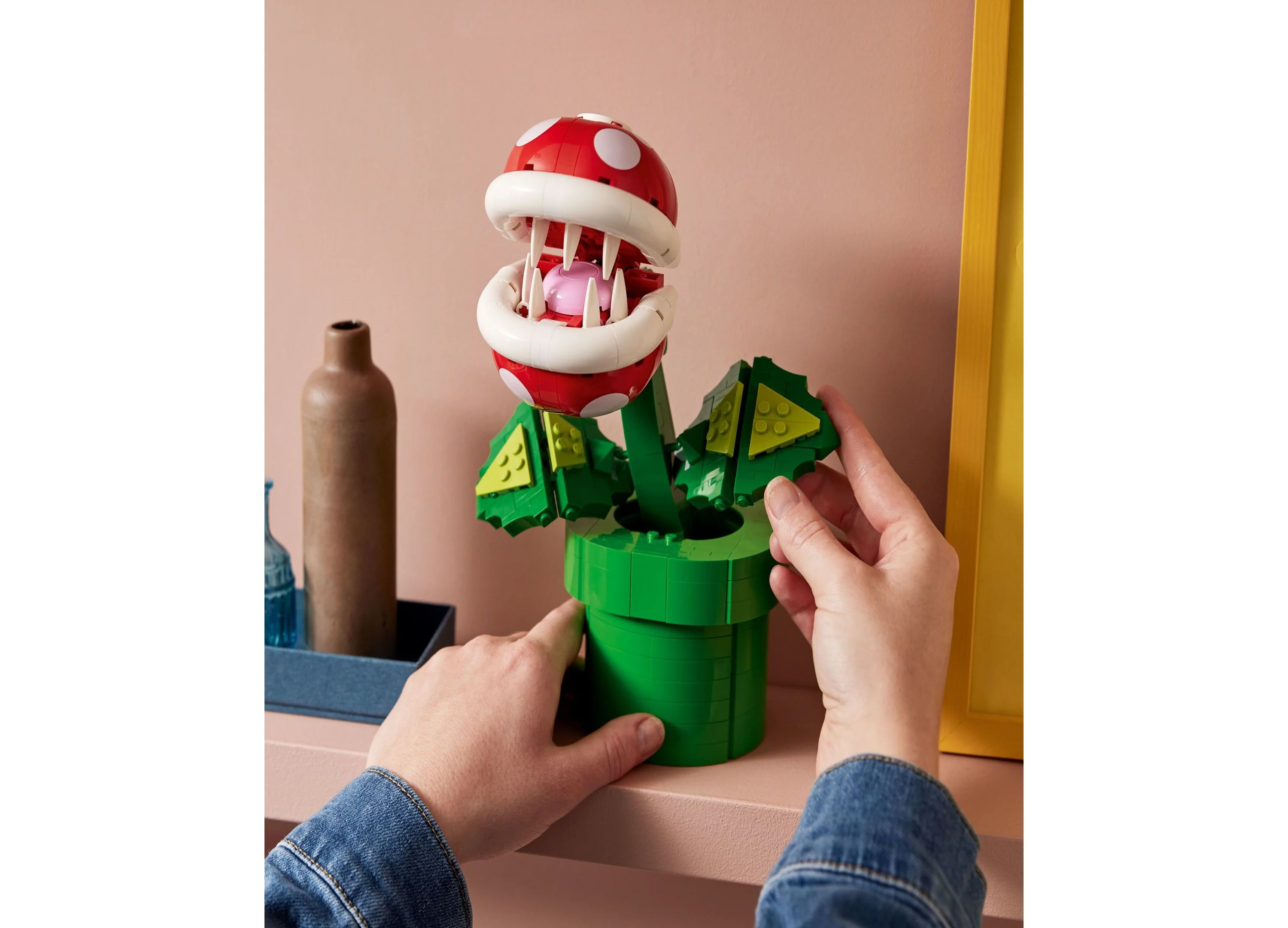 LEGO Super Mario Piranha Plant Centerpiece Building Set, 540 Pieces - 71426 - Image 4