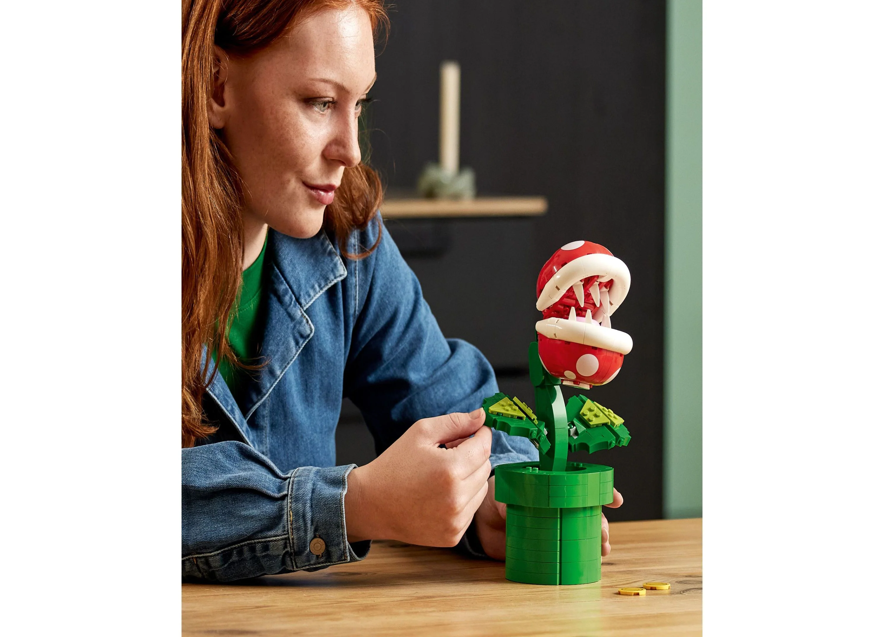 LEGO Super Mario Piranha Plant Centerpiece Building Set, 540 Pieces - 71426 - Image 6