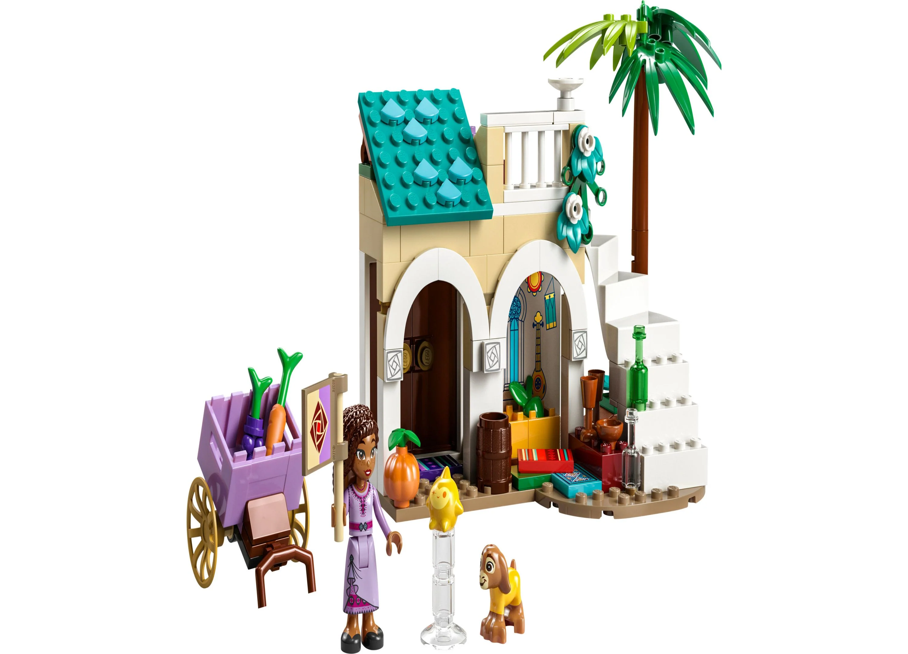 LEGO Disney Princess Asha's City of Rosas Adventure Set - 154 Pieces - Image 3