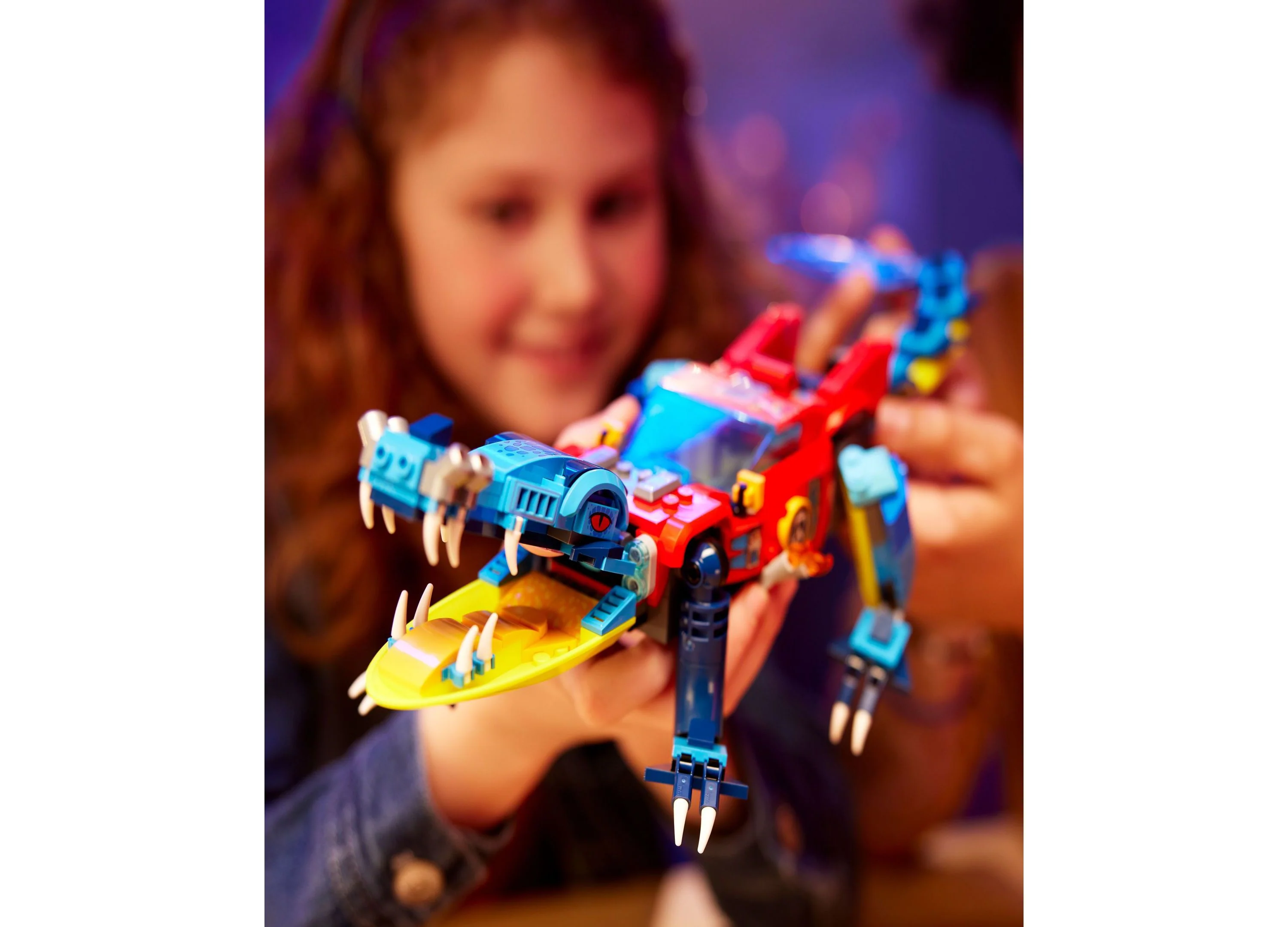 LEGO® DREAMZzz 71458 Crocodile Car Transformable Building Set - Image 4