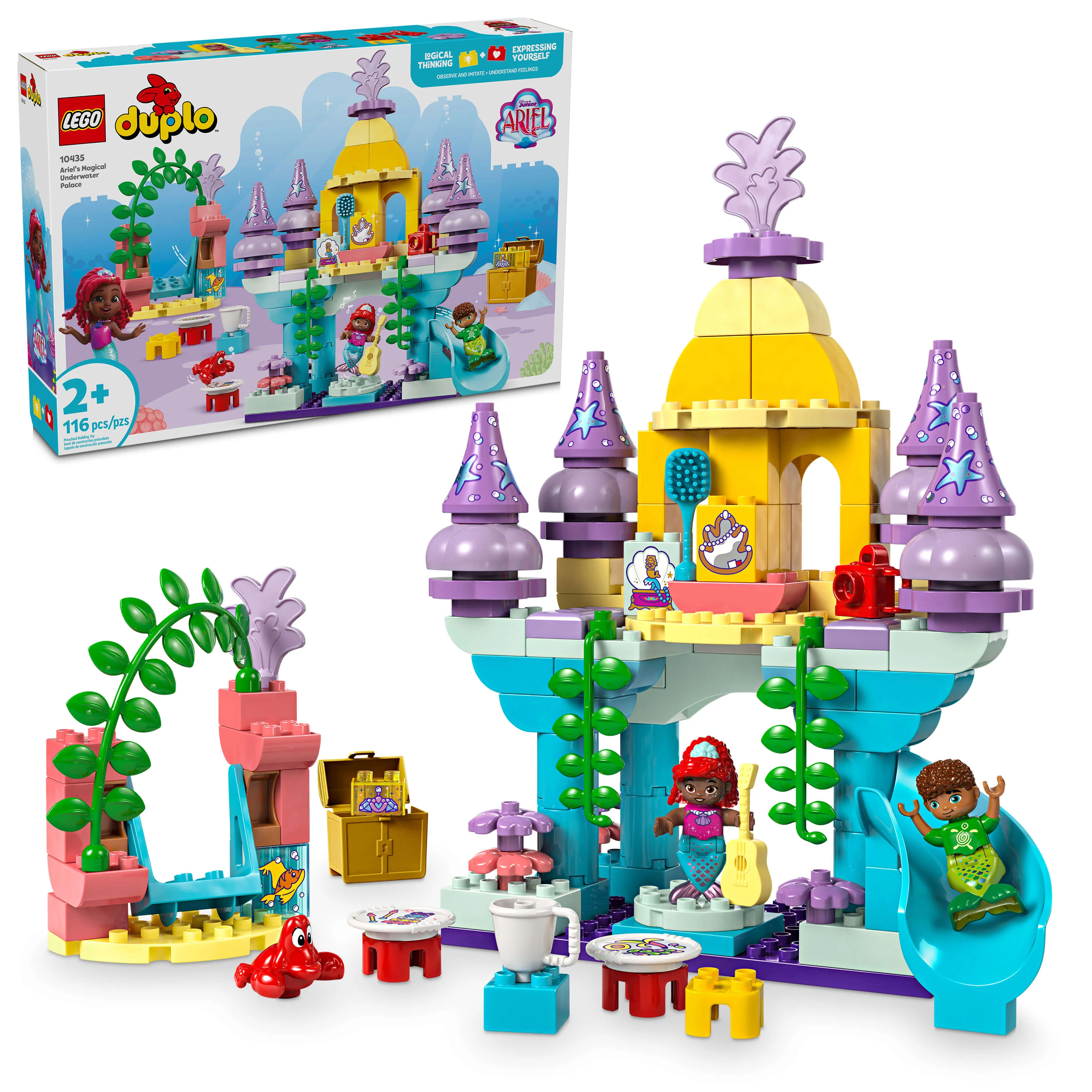 LEGO DUPLO Disney Ariel’s Magical Underwater Palace Building Set