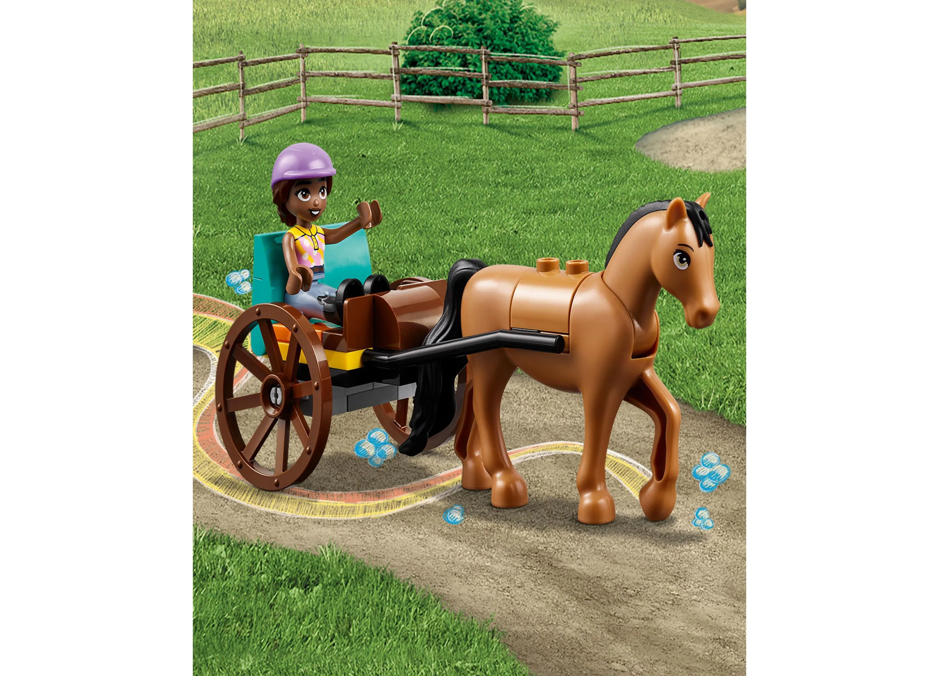 LEGO Friends 41745 Autumn's Horse Stable Building Set with Minifigures - 545 Pieces - Image 2