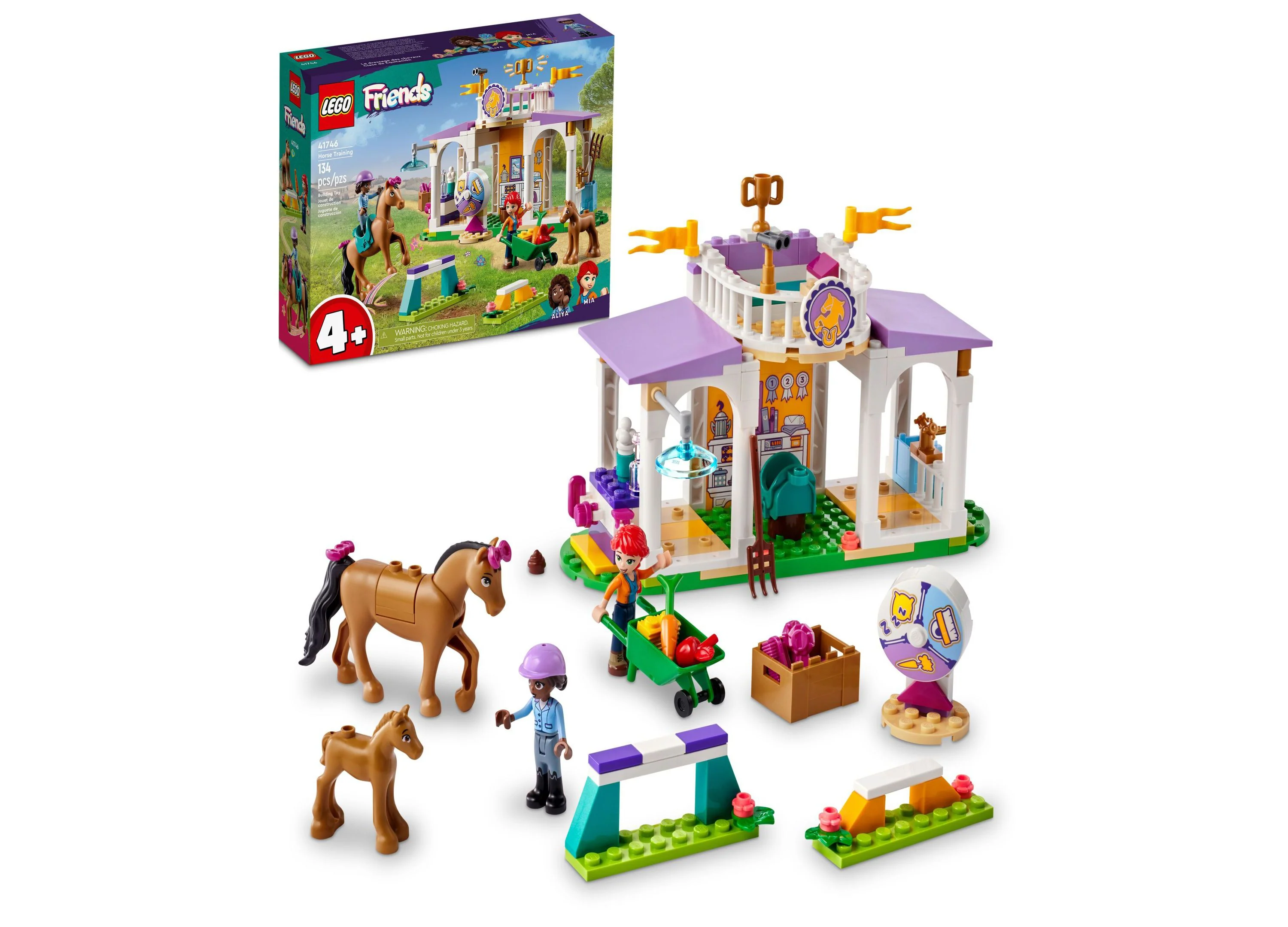 LEGO Friends 41746 Horse Training Adventure - 134 Pieces