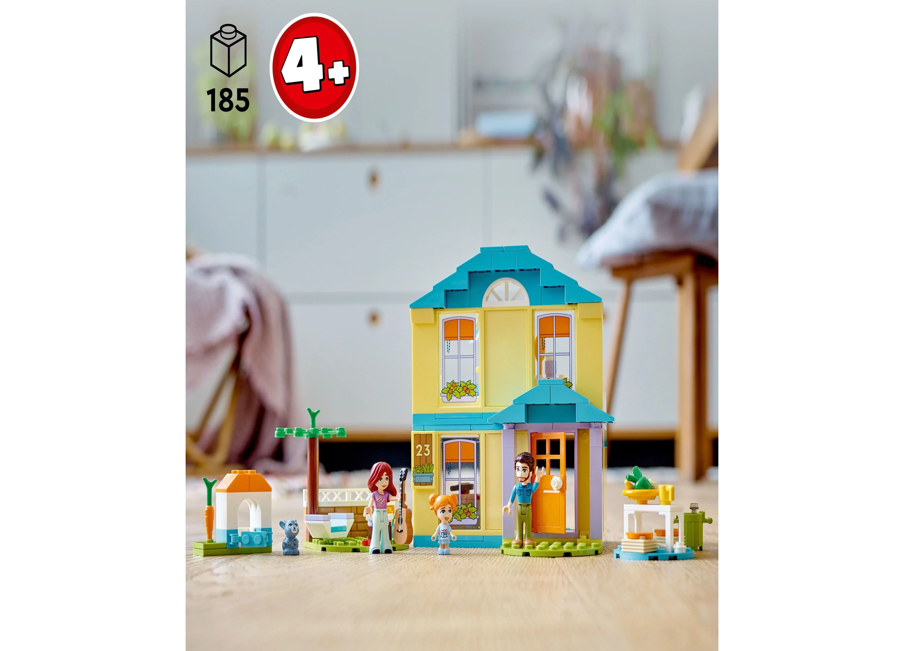 LEGO Friends Paisley's House 41724 Building Set - Mini-Dolls & Bunny - Image 4