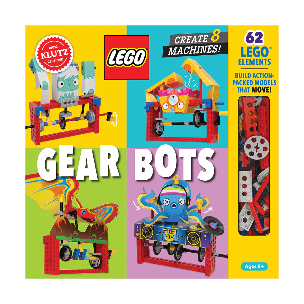 Klutz LEGO Gear Bots Creative STEM Activity Set - Image 3