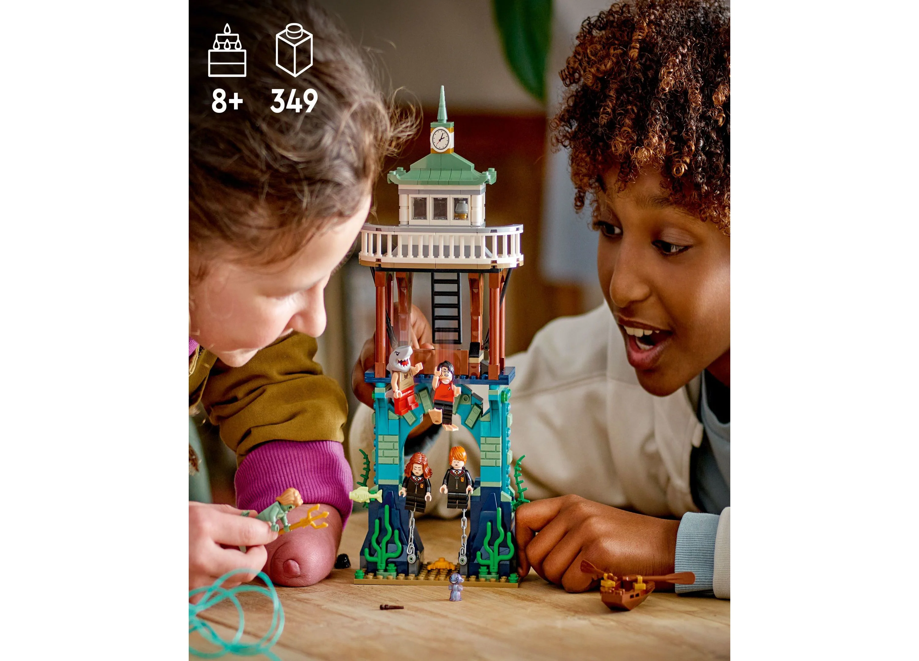 LEGO® Harry Potter 76420 Triwizard Tournament: The Black Lake Toy Building Set with Merperson Minifigure - Image 6