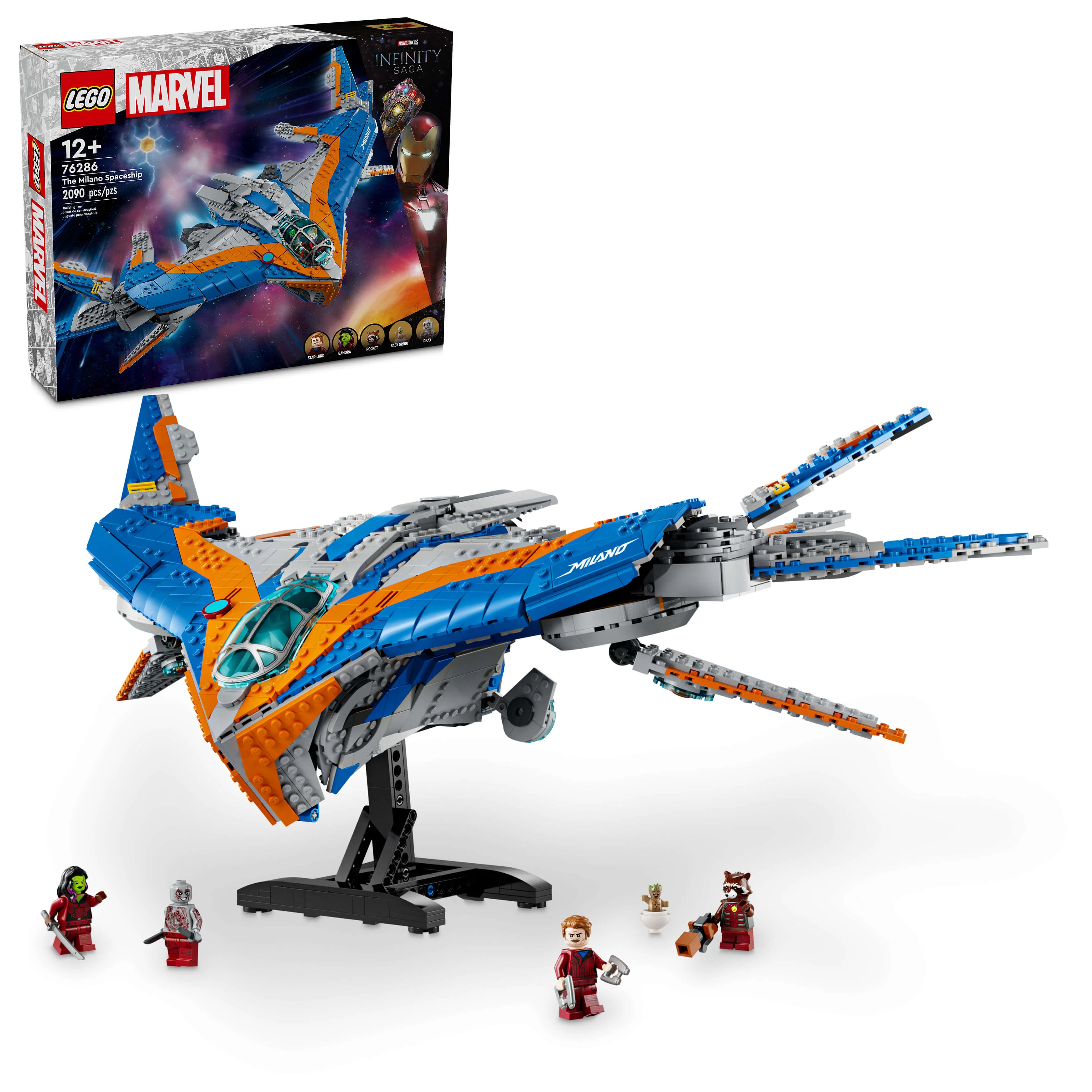 LEGO Marvel Guardians of the Galaxy: The Milano 76286 Space Adventure Set