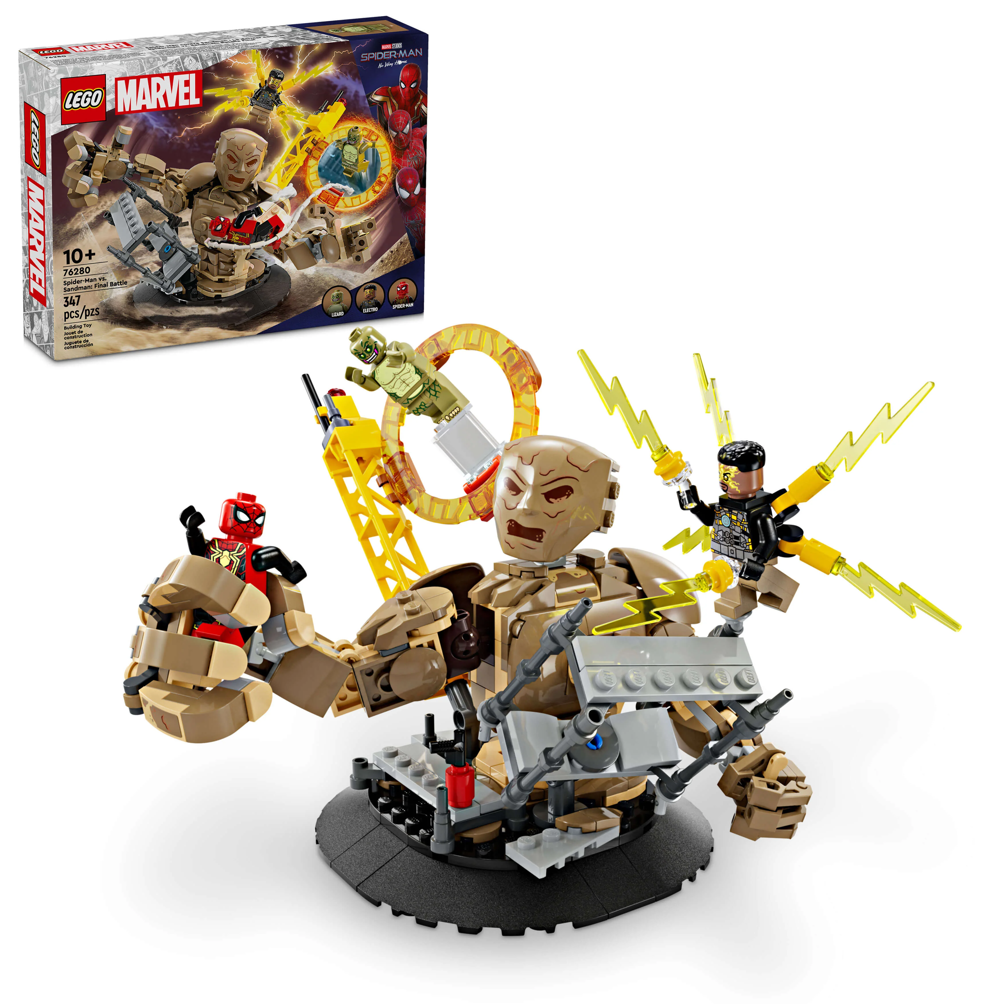 LEGO Marvel Spider-Man vs. Sandman: Final Battle Set 76280 - 347 Pieces