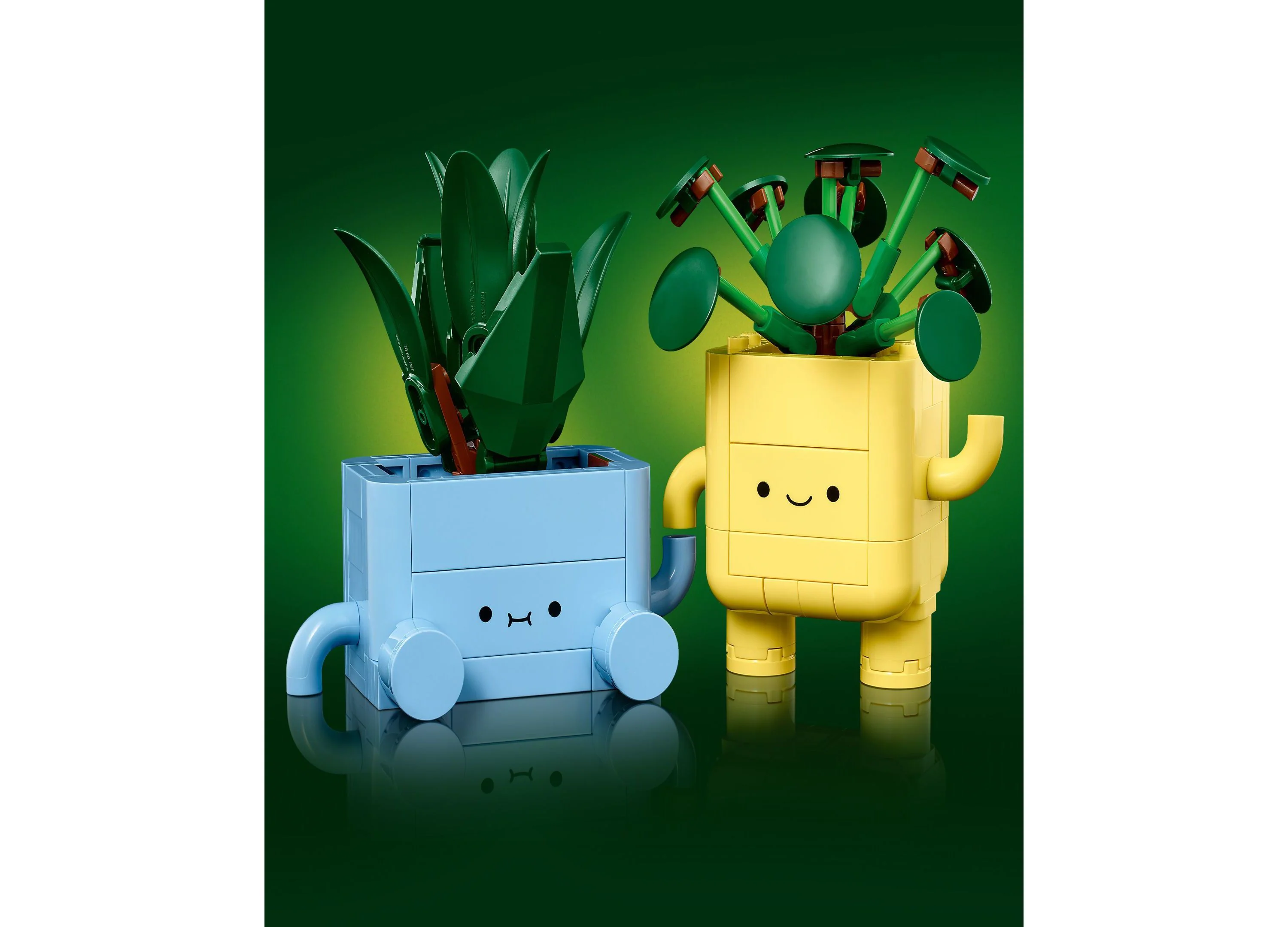LEGO Botanicals Happy Plants Building Set Model 10349, 217 Pieces - Image 5