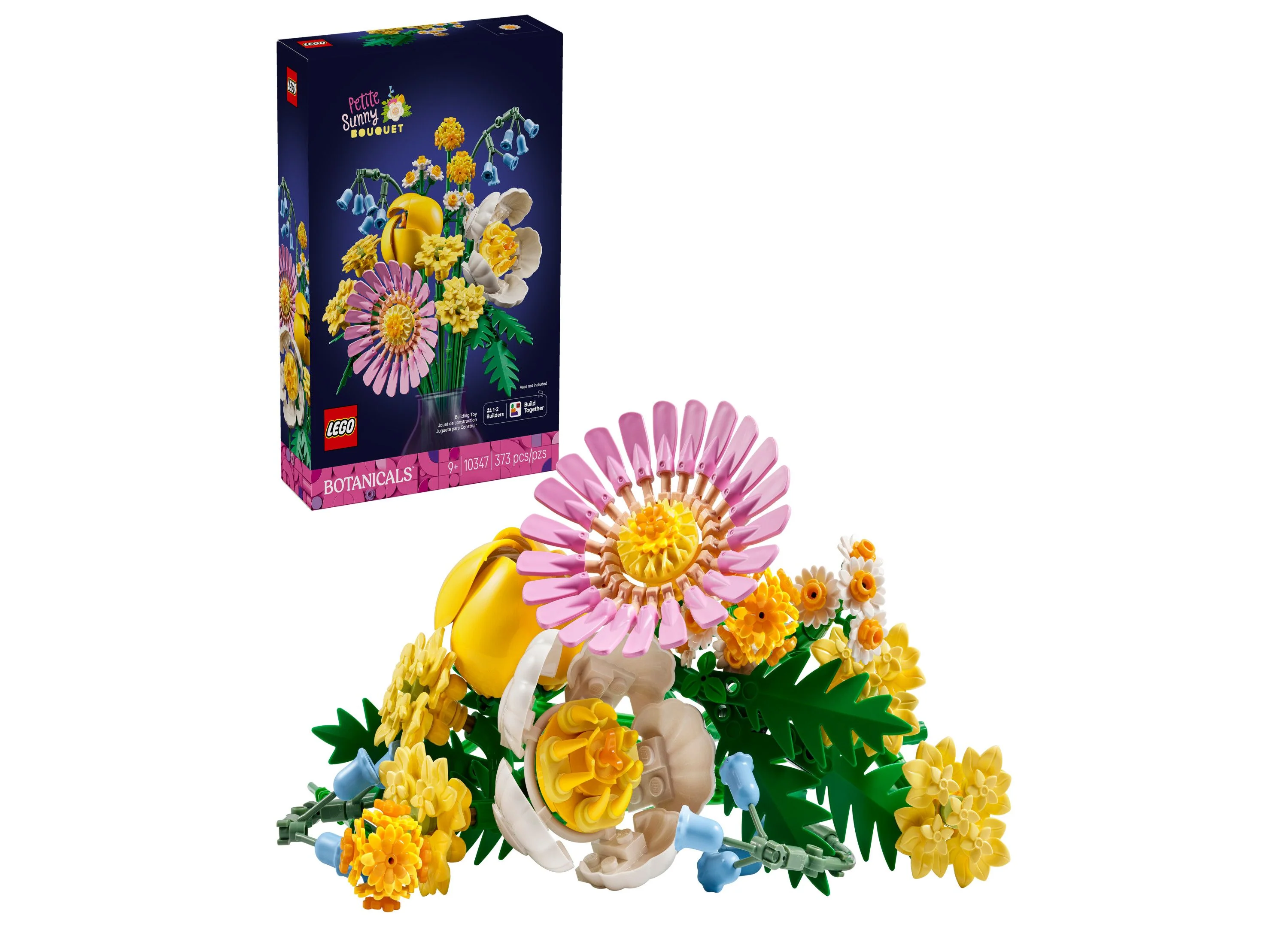 LEGO Botanicals Petite Sunny Bouquet 10347 Building Set - 373 Pieces