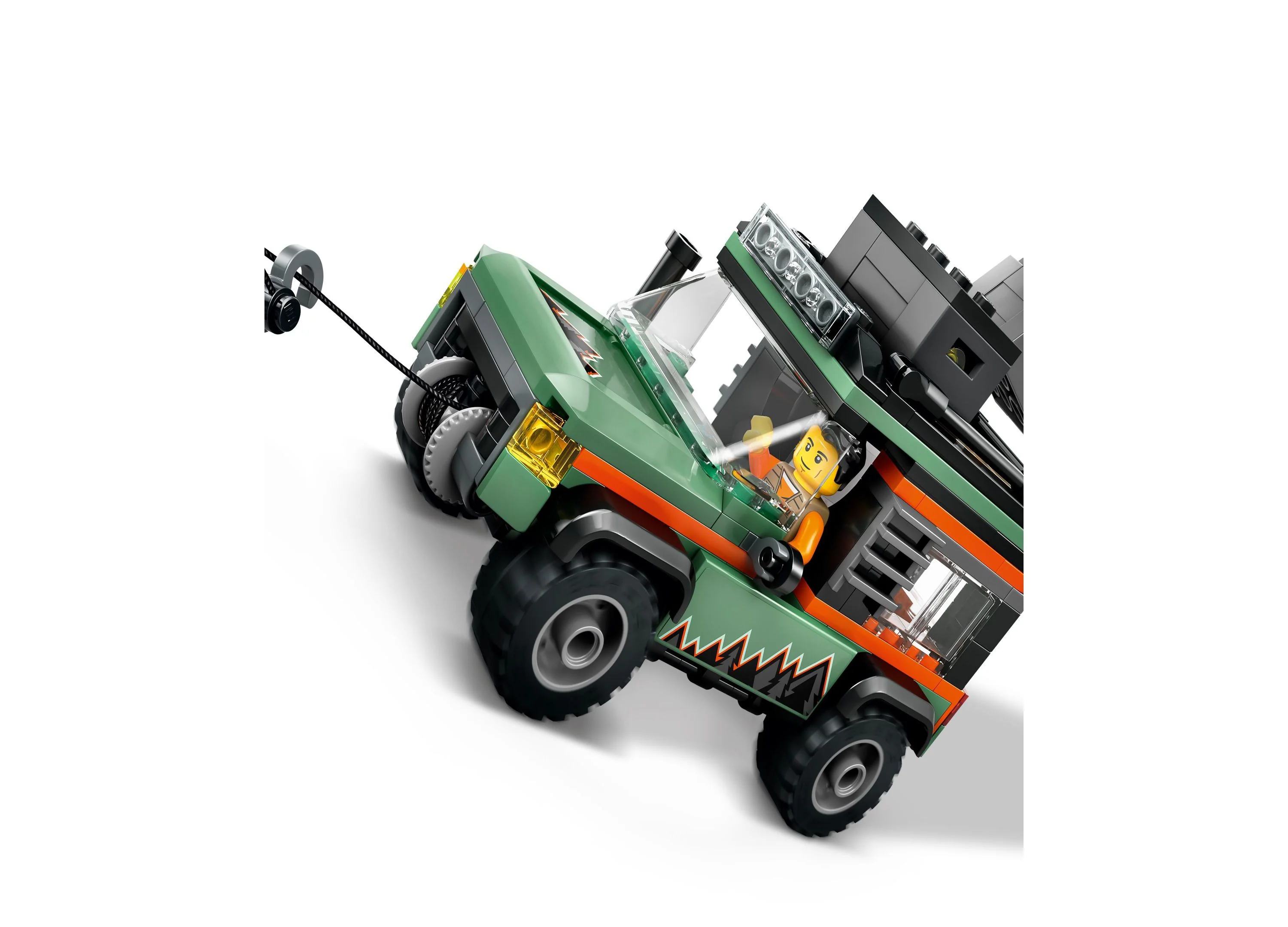 LEGO City Off-Road 4x4 Mountain Truck Building Set 221 Pieces - 60447 - Image 2
