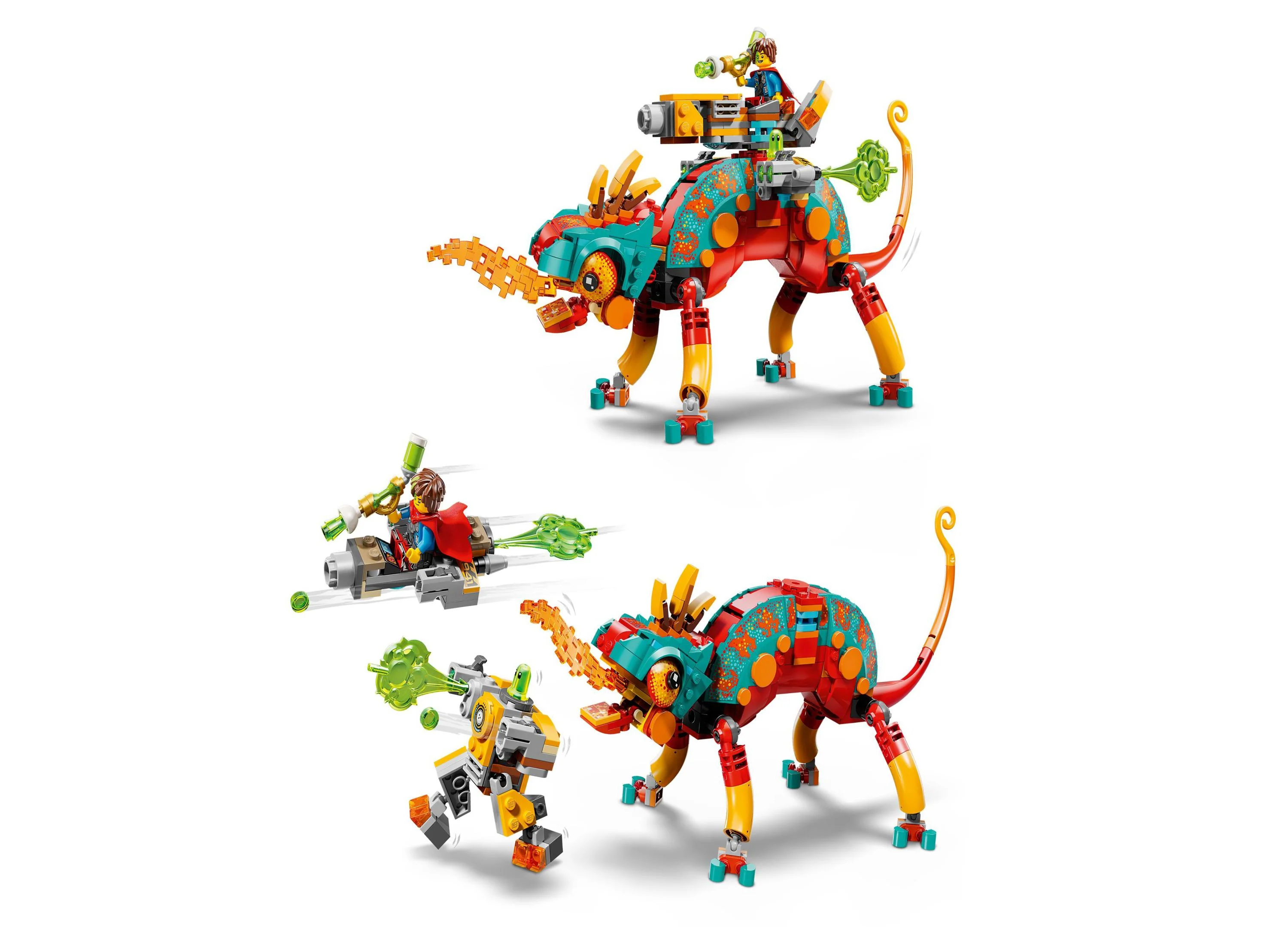 LEGO DREAMZzz Mateo's Fire Chameleon 71492 Building Set - 443 Pieces - Image 2