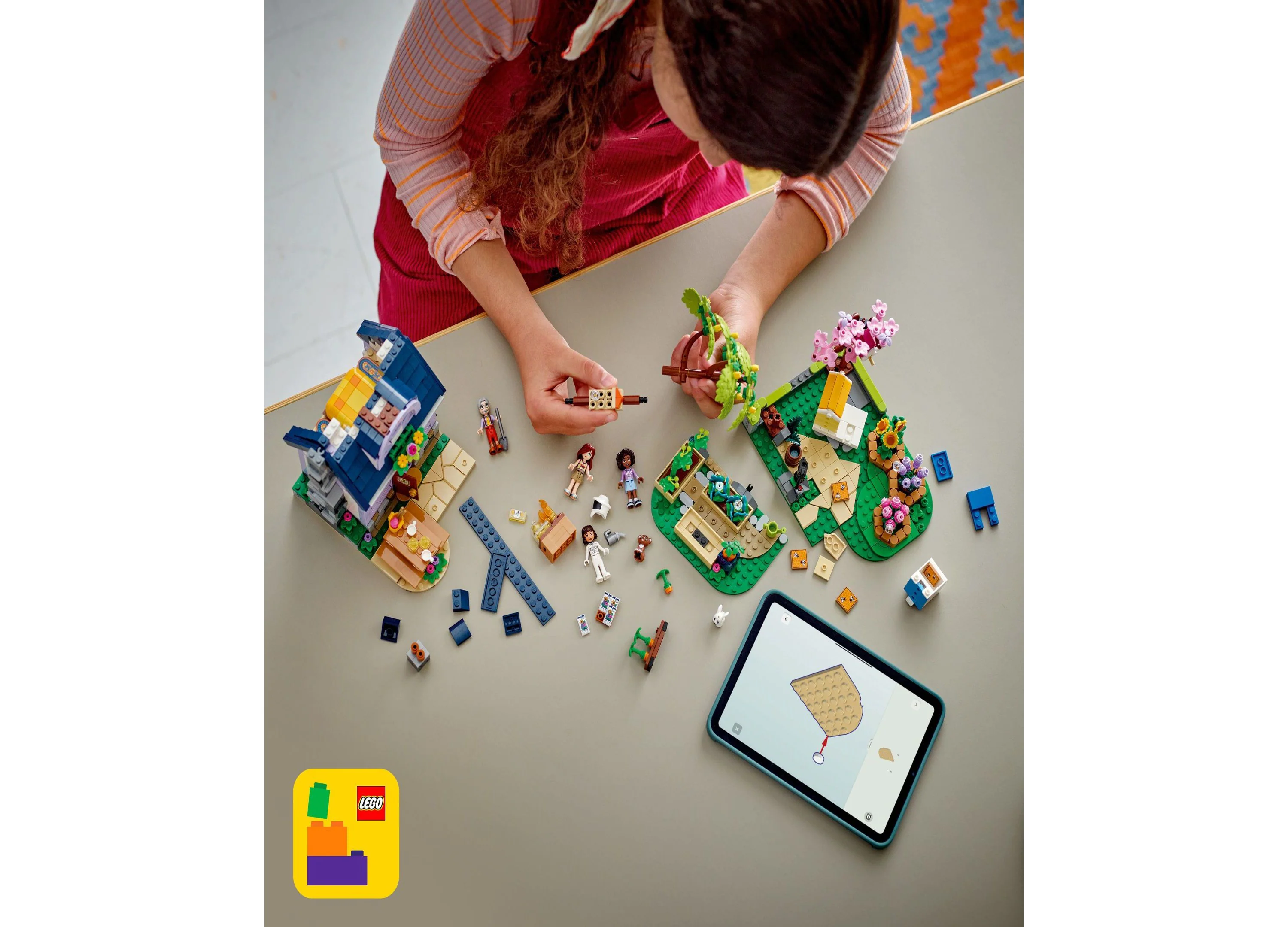 LEGO Friends Beekeeper's House & Flower Garden Kit 42669, 1161 Pieces - Image 4