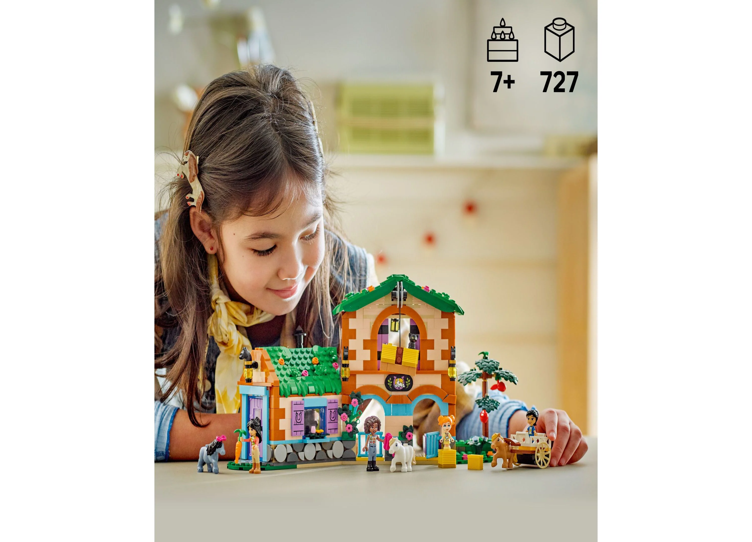 LEGO Friends Pony Ranch Stable 42654 - 727 Piece Building Set - Image 2