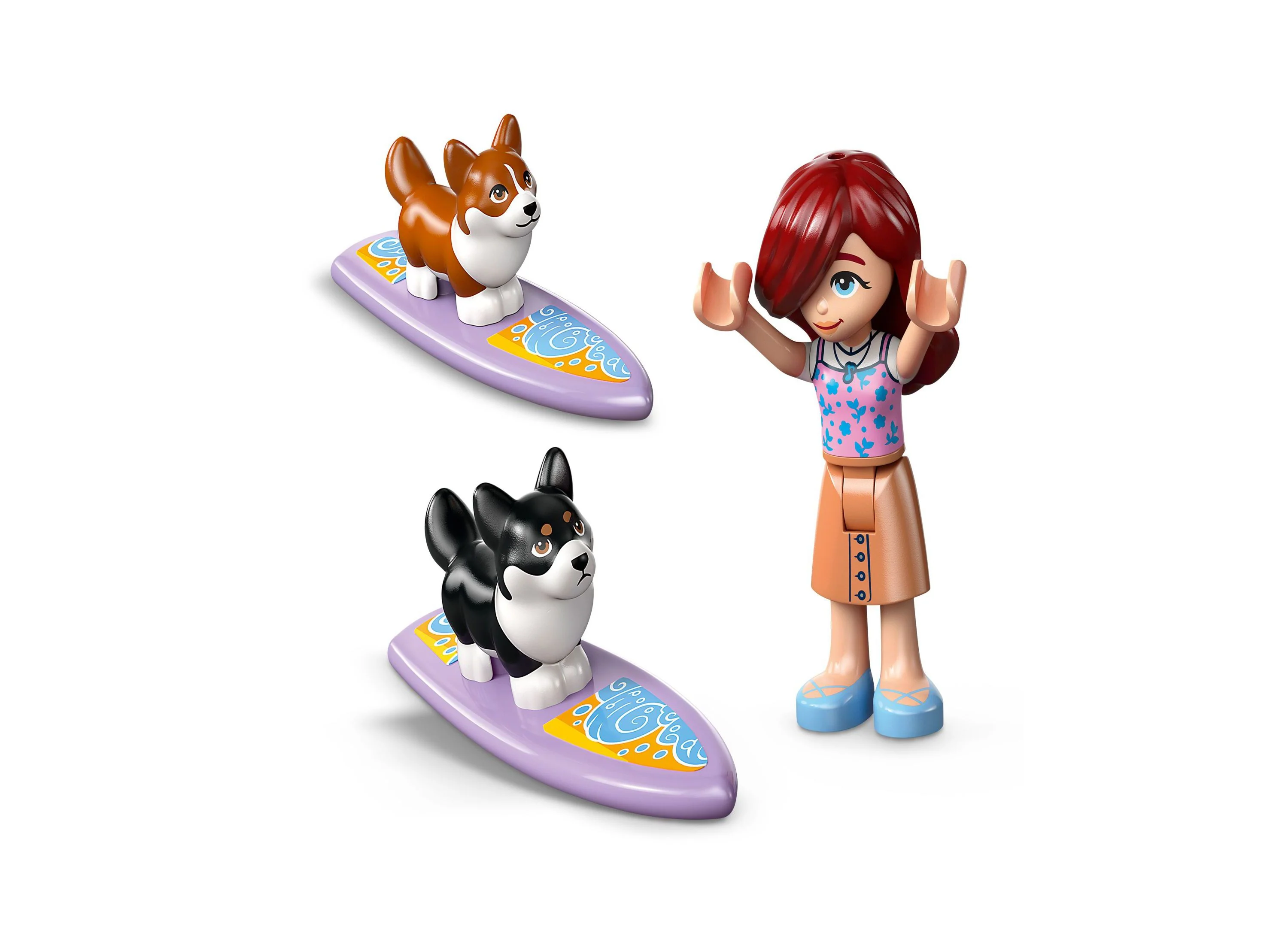 LEGO Friends Surfing Dogs & Scooter Adventure Set - 113 Pieces - Image 2