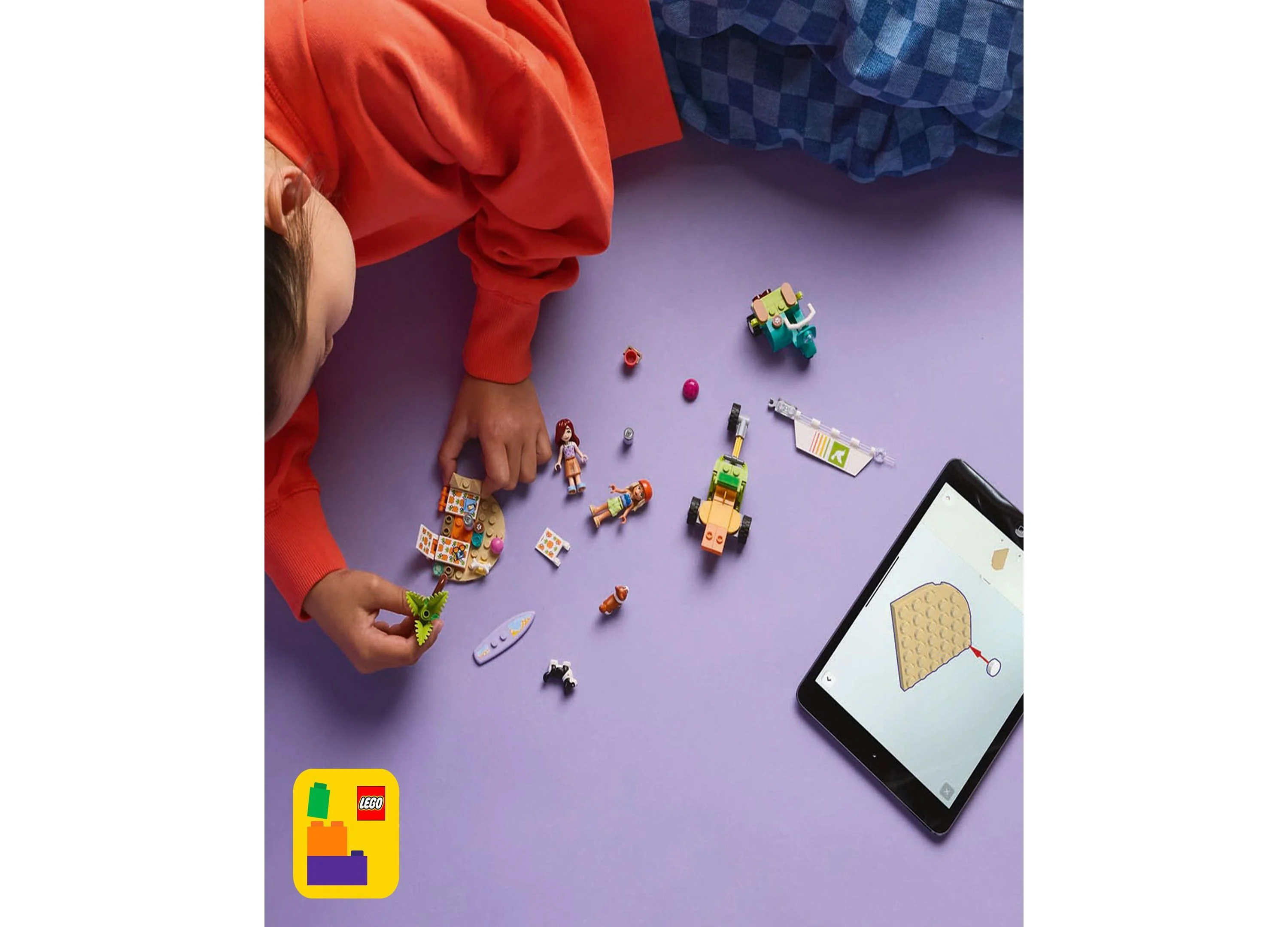 LEGO Friends Surfing Dogs & Scooter Adventure Set - 113 Pieces - Image 5