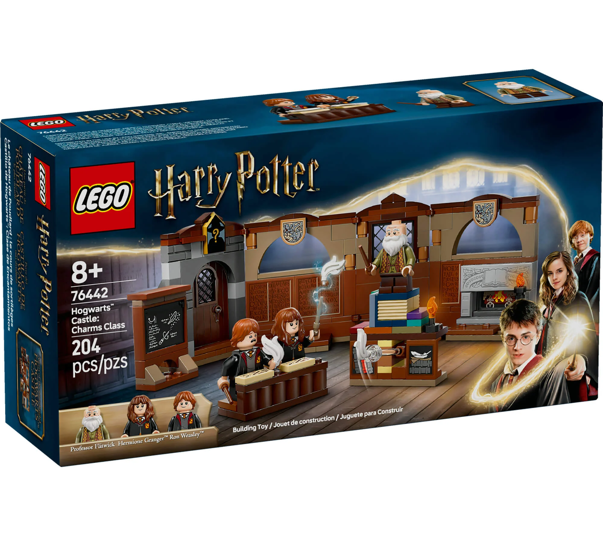 LEGO Harry Potter Hogwarts Castle Charms Class Set, Wizard Toy for Kids 76442 - Image 2