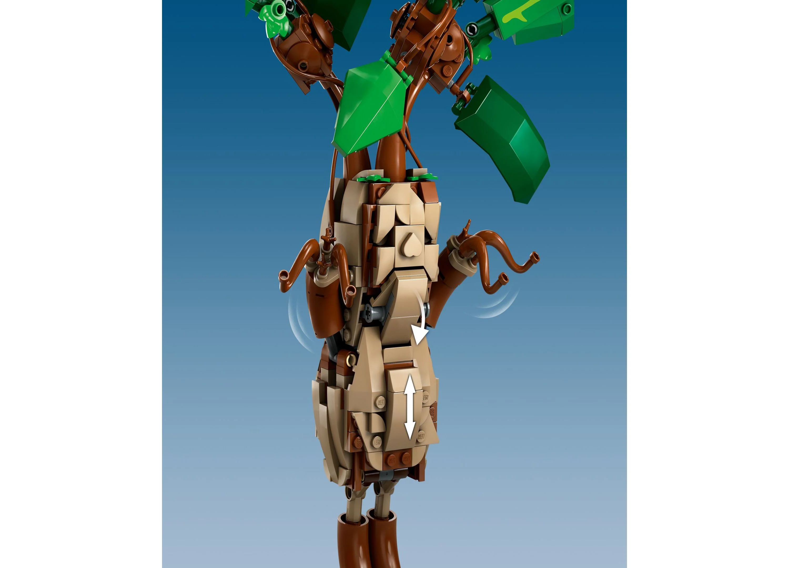 LEGO® Harry Potter Mandrake Magical Plant Toy Building Set 76433, 579 Pieces - Image 2