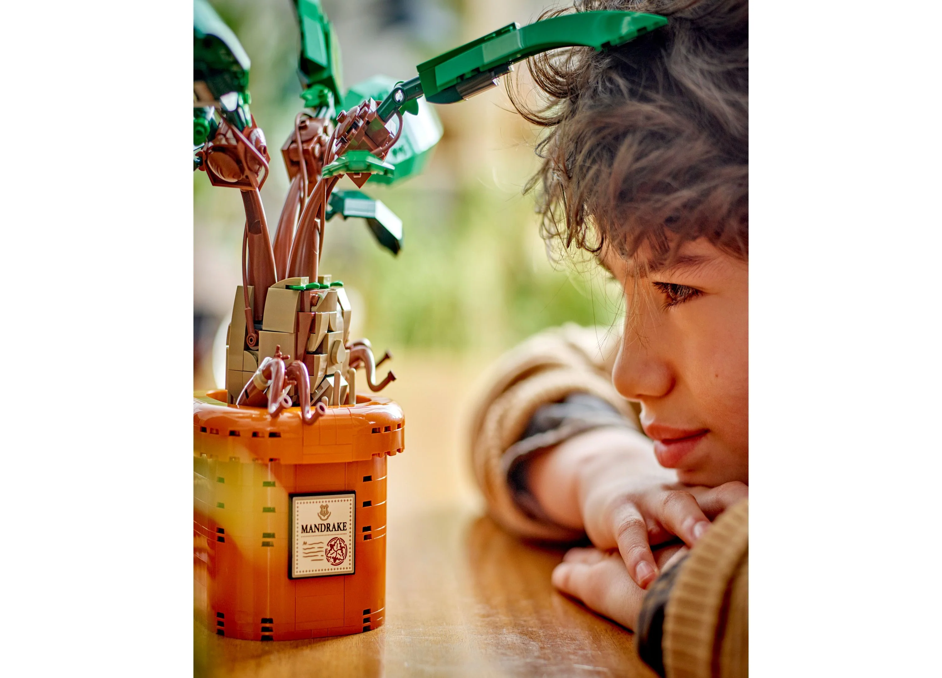 LEGO® Harry Potter Mandrake Magical Plant Toy Building Set 76433, 579 Pieces - Image 5