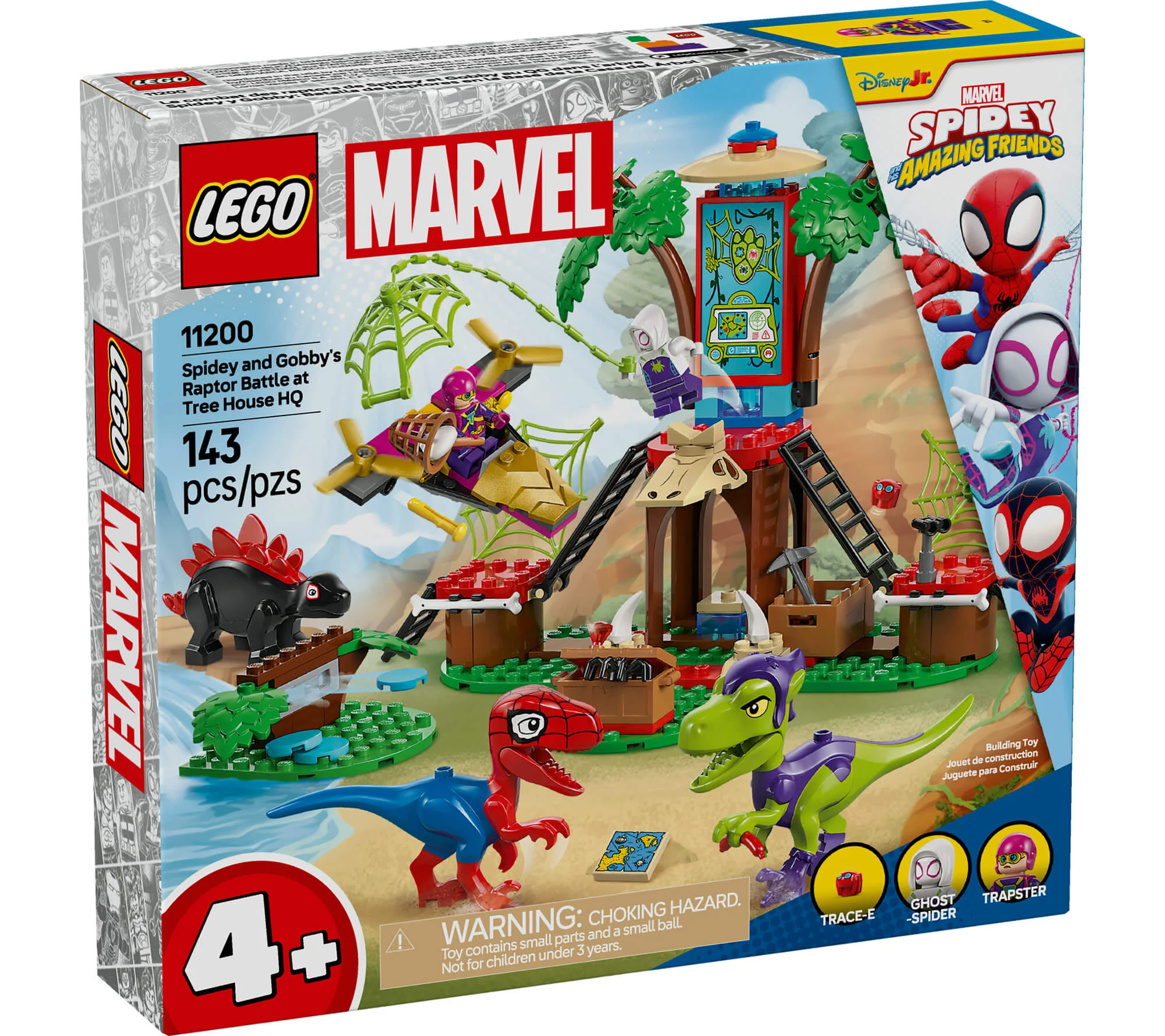 LEGO Marvel Spidey And His Amazing Friends 143-Piece Tree House Battle Set - Image 2