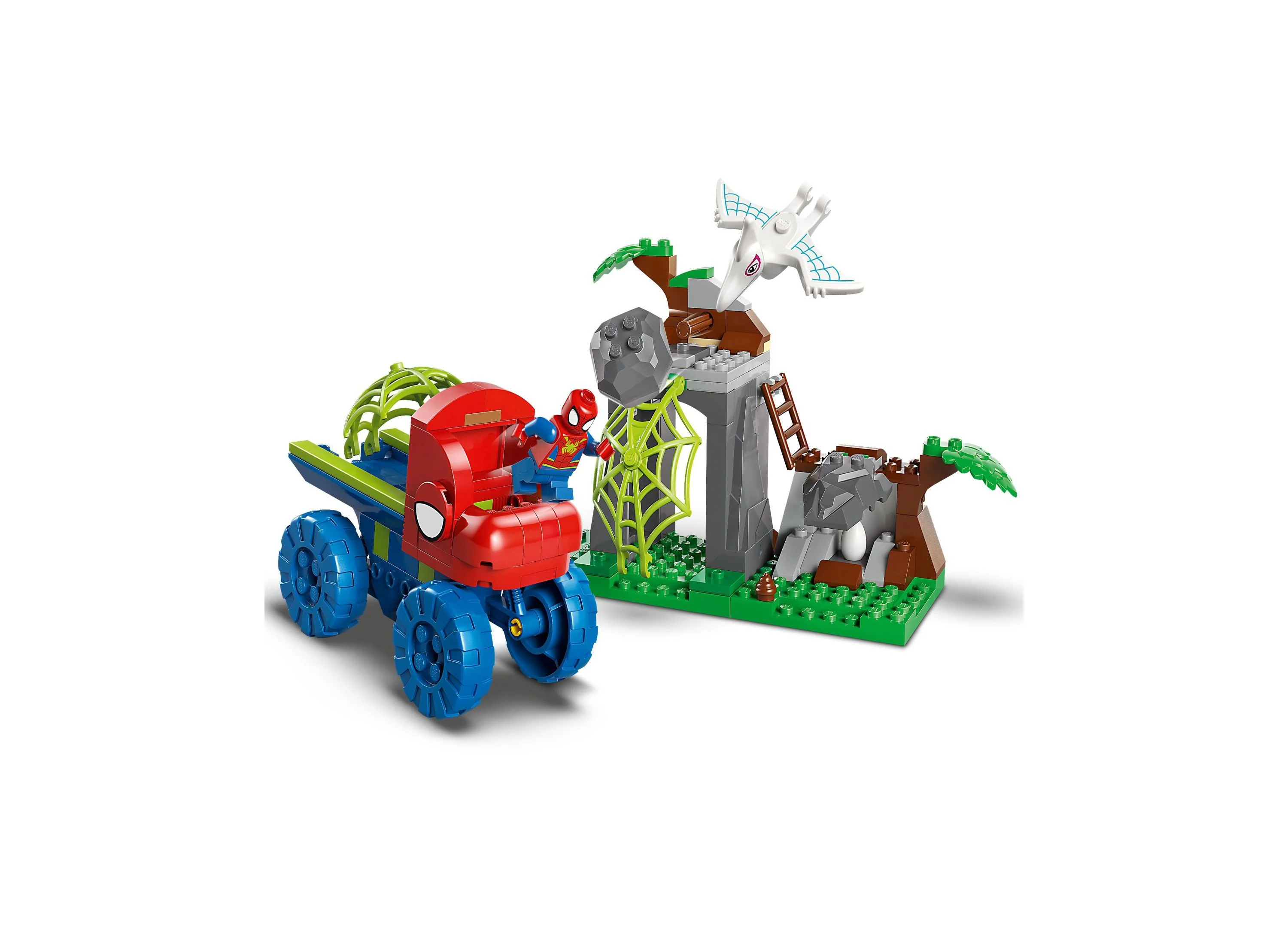 LEGO Marvel Spidey Team Dino Crawler Rescue Building Set 11199, 136 Pieces - Image 4