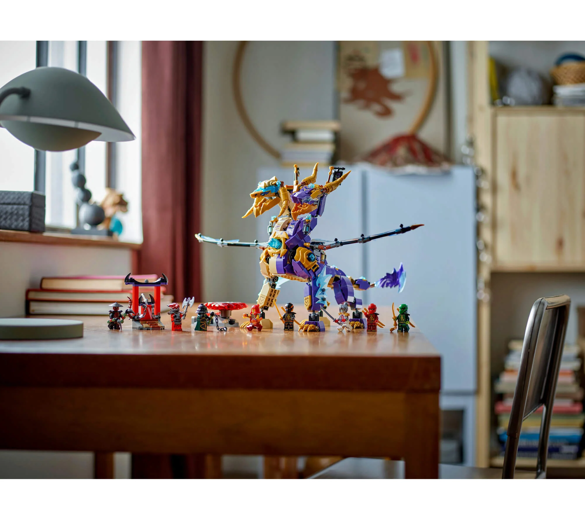 LEGO NINJAGO Arc Dragon of Focus Ninja Toy Set 71836 - 869 Pieces - Image 4