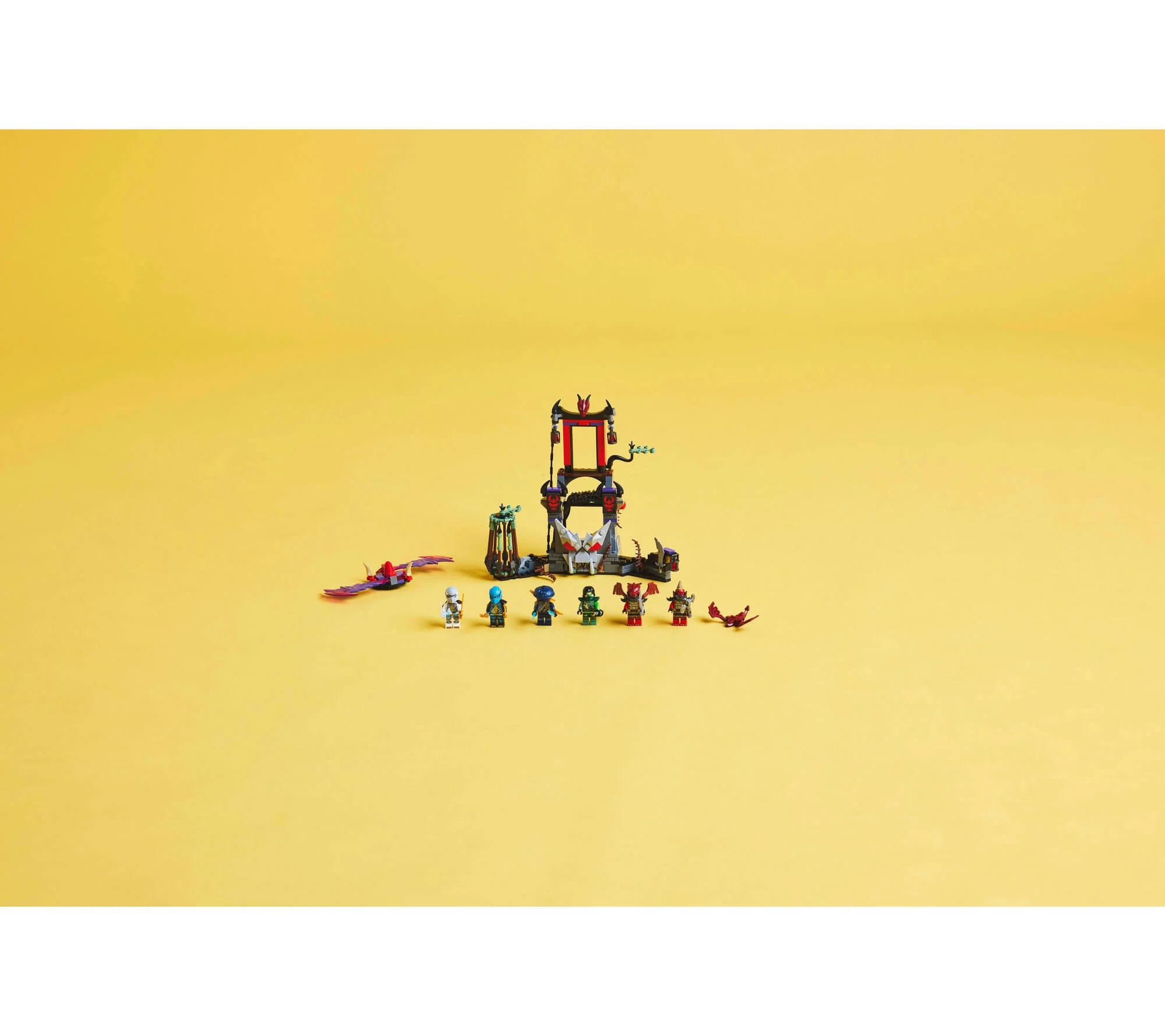 LEGO NINJAGO Dragonian Storm Village 305-Piece Battle Arena Playset 71841 - Image 4