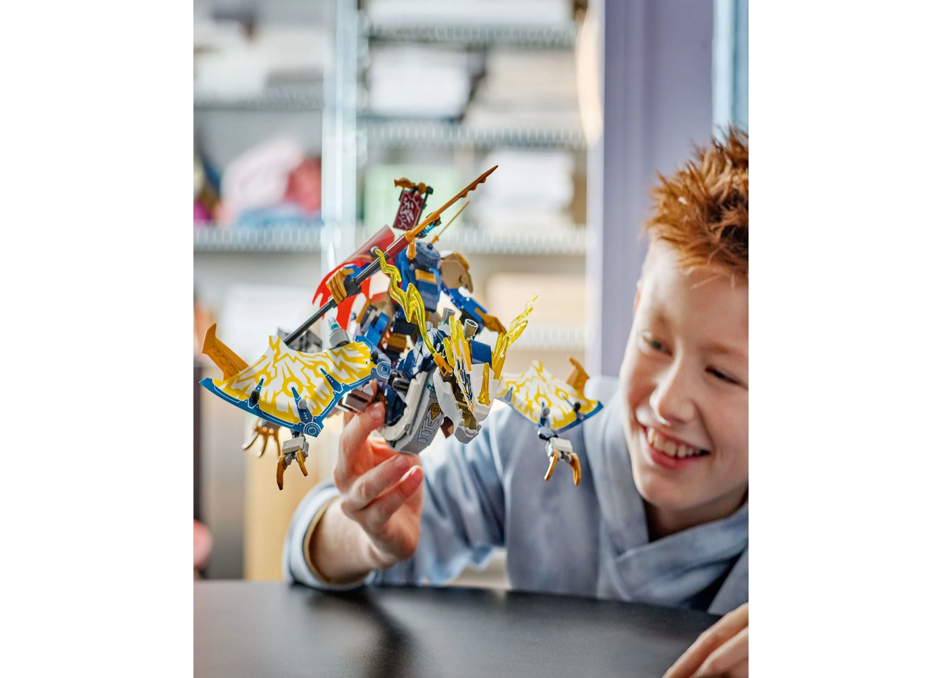 LEGO Ninjago Rogue's Mech Dragon Rider 71843 Building Set, 584 Pieces - Image 2