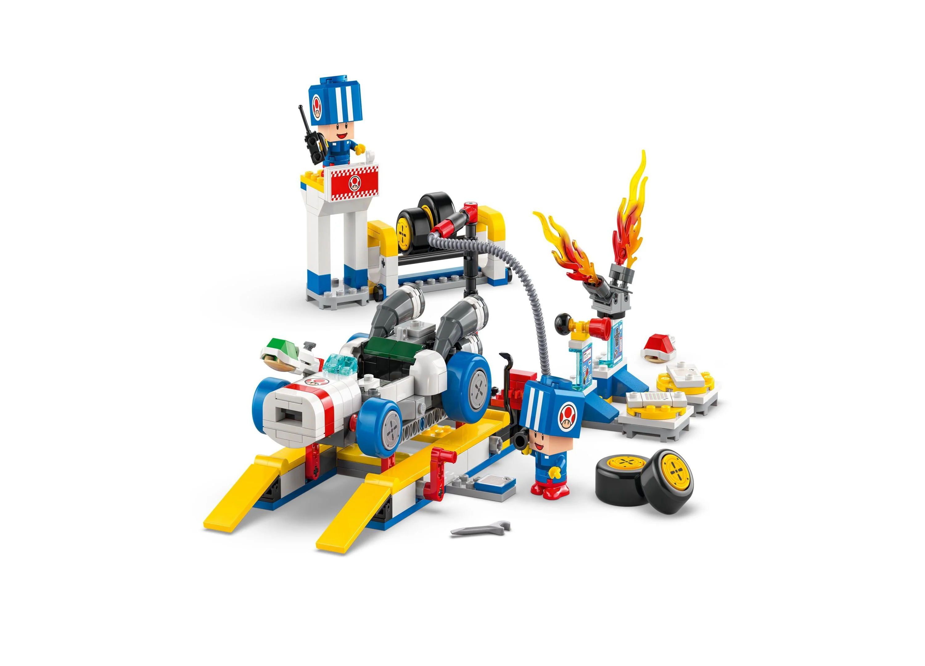 LEGO Super Mario Kart Toad's Garage Playset - 390 Pieces - Image 5