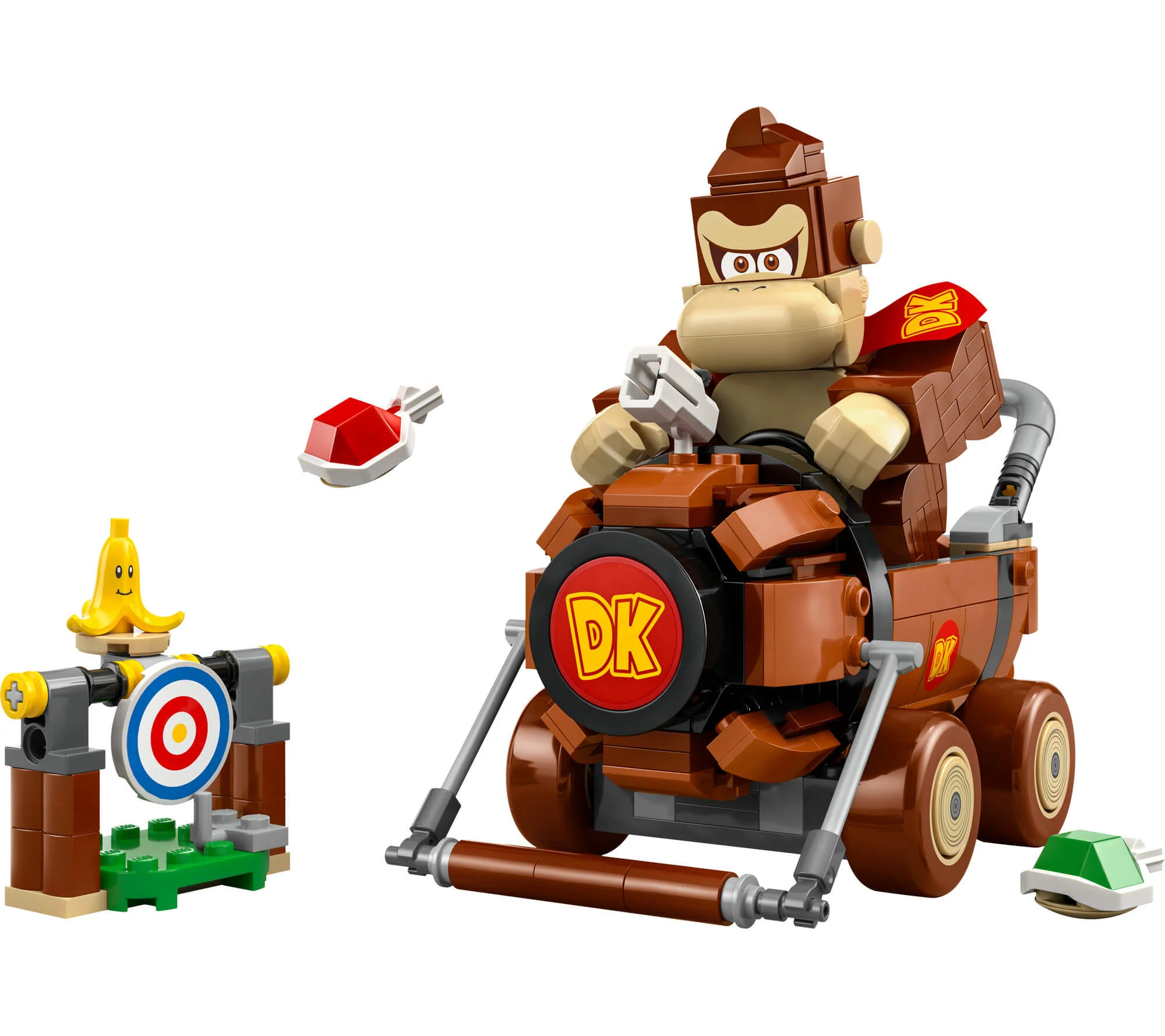 LEGO Super Mario: Mario Kart Donkey Kong & DK Jumbo 387-Piece Racing Set - Image 3