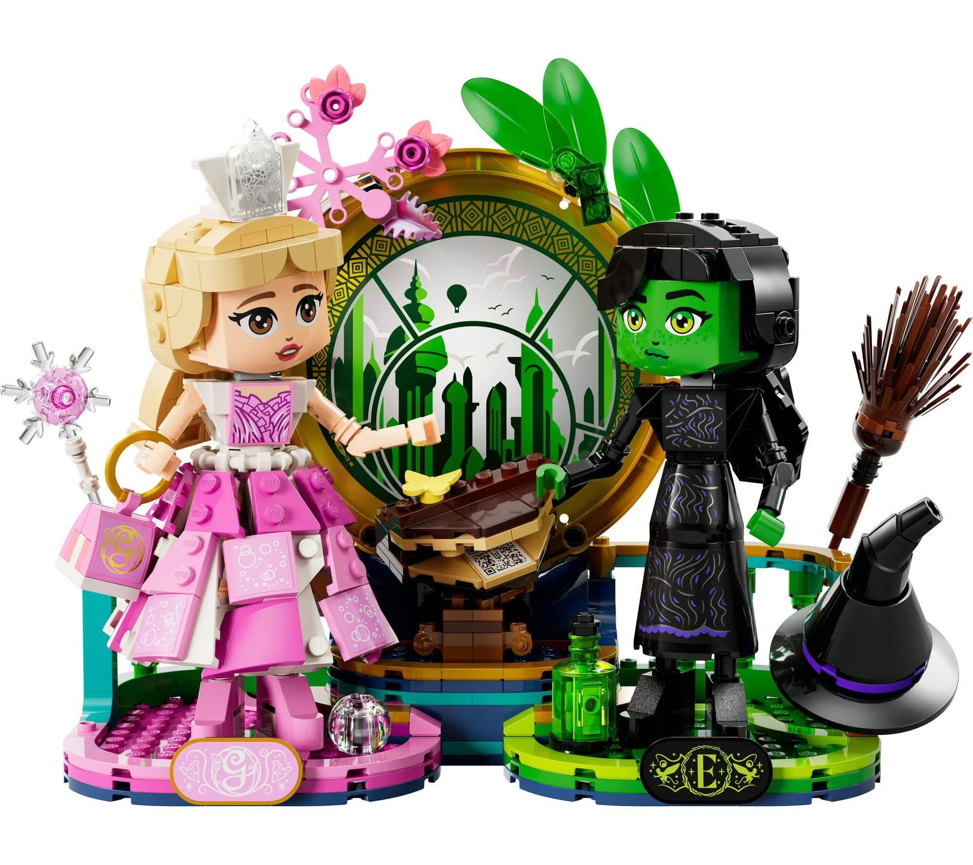 LEGO® Wicked Elphaba & Glinda Figures Fantasy Toy Construction Playset 75682 - Image 3