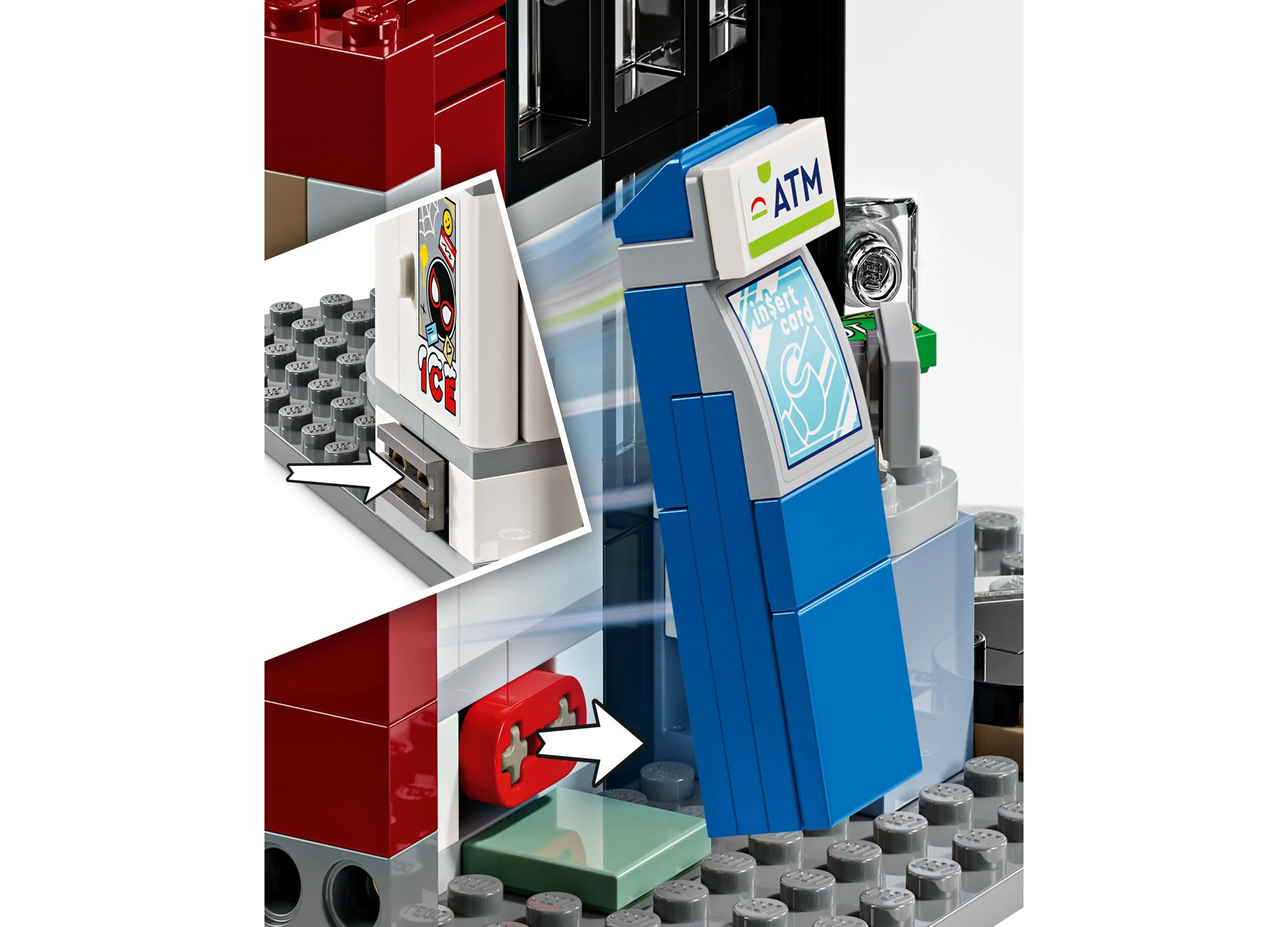 LEGO Marvel Spider-Verse: Miles Morales vs. The Spot Playset, 375 Pieces - Image 3
