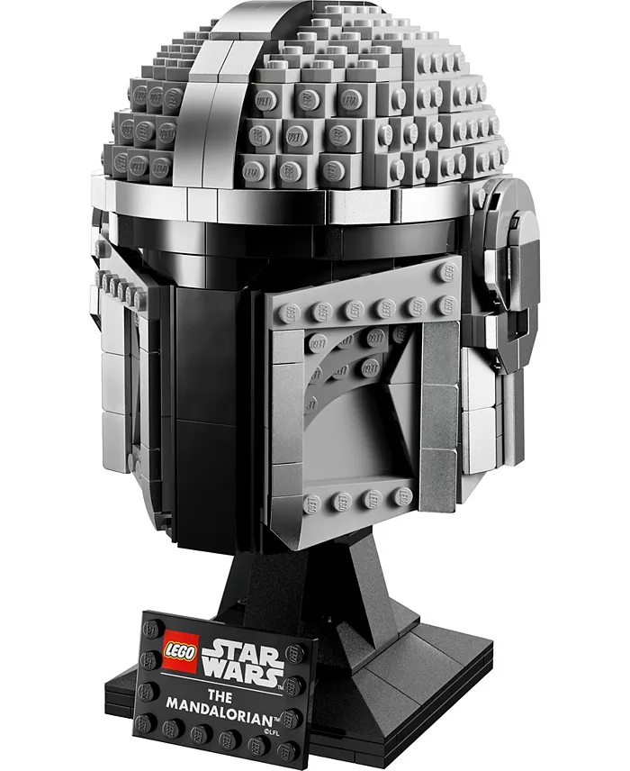LEGO Star Wars The Mandalorian Helmet 584-Piece Building Display Model - Image 2
