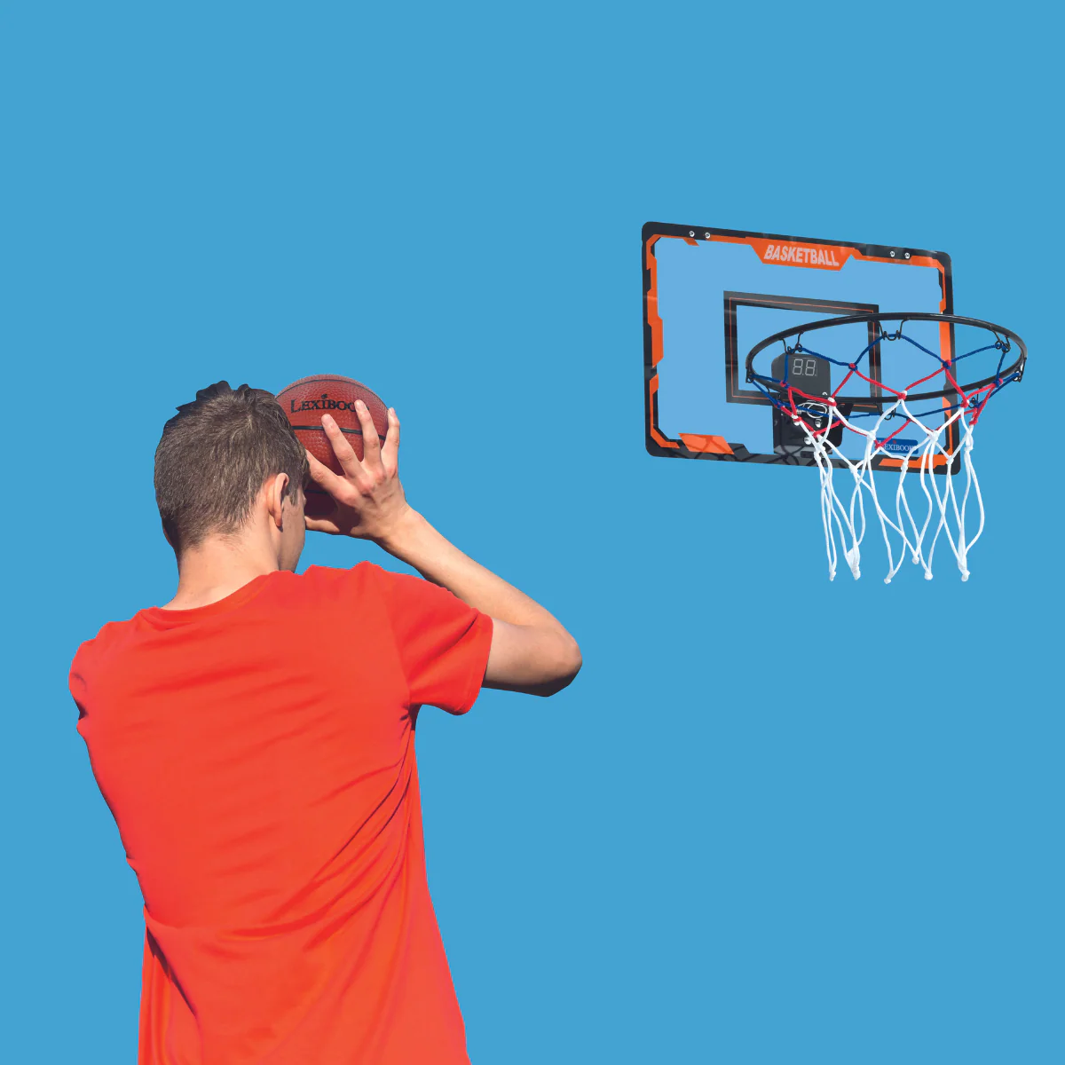 LEXIBOOK Basketball basket with score counter 455x330mm - Image 4