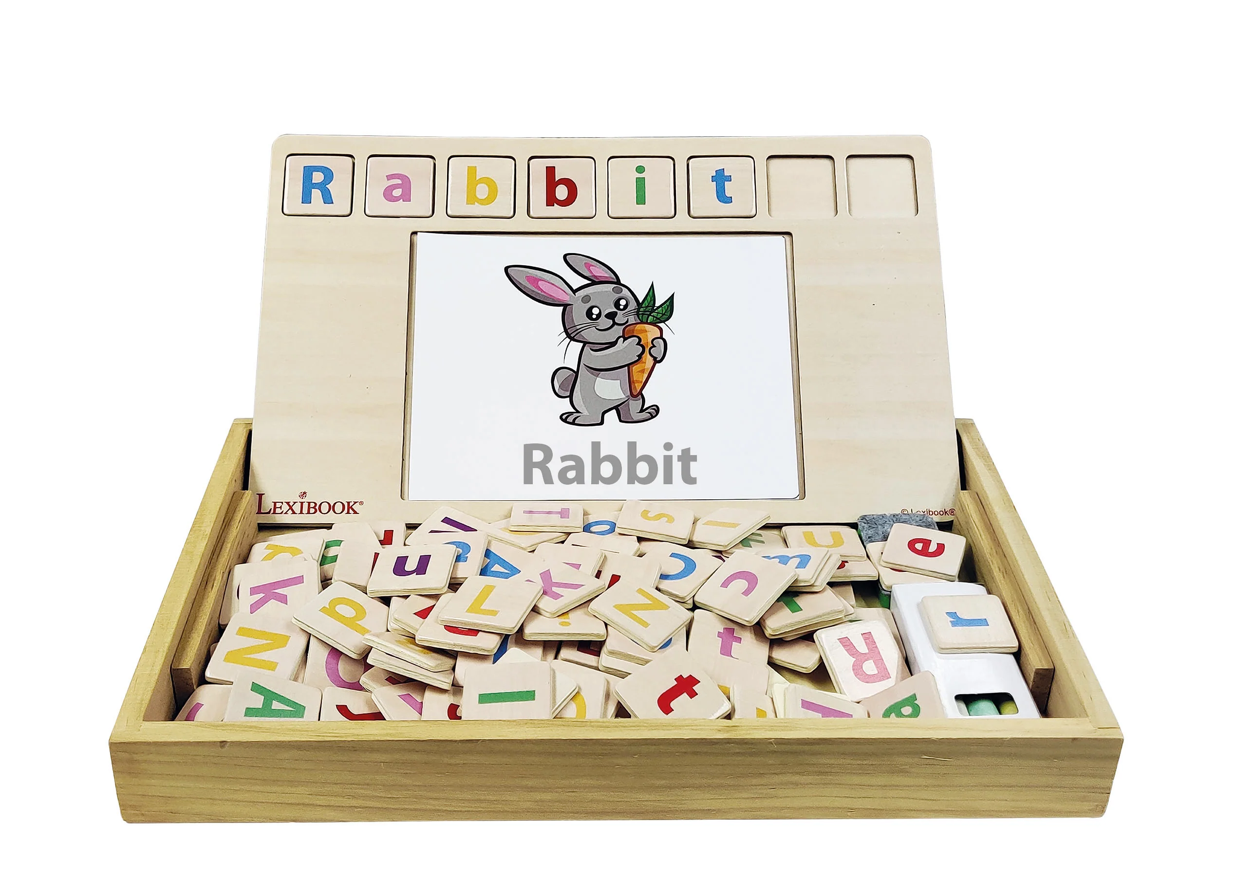 Lexibook Bio Toys Word School - Bilingual Learning Set in English and Spanish - Image 4