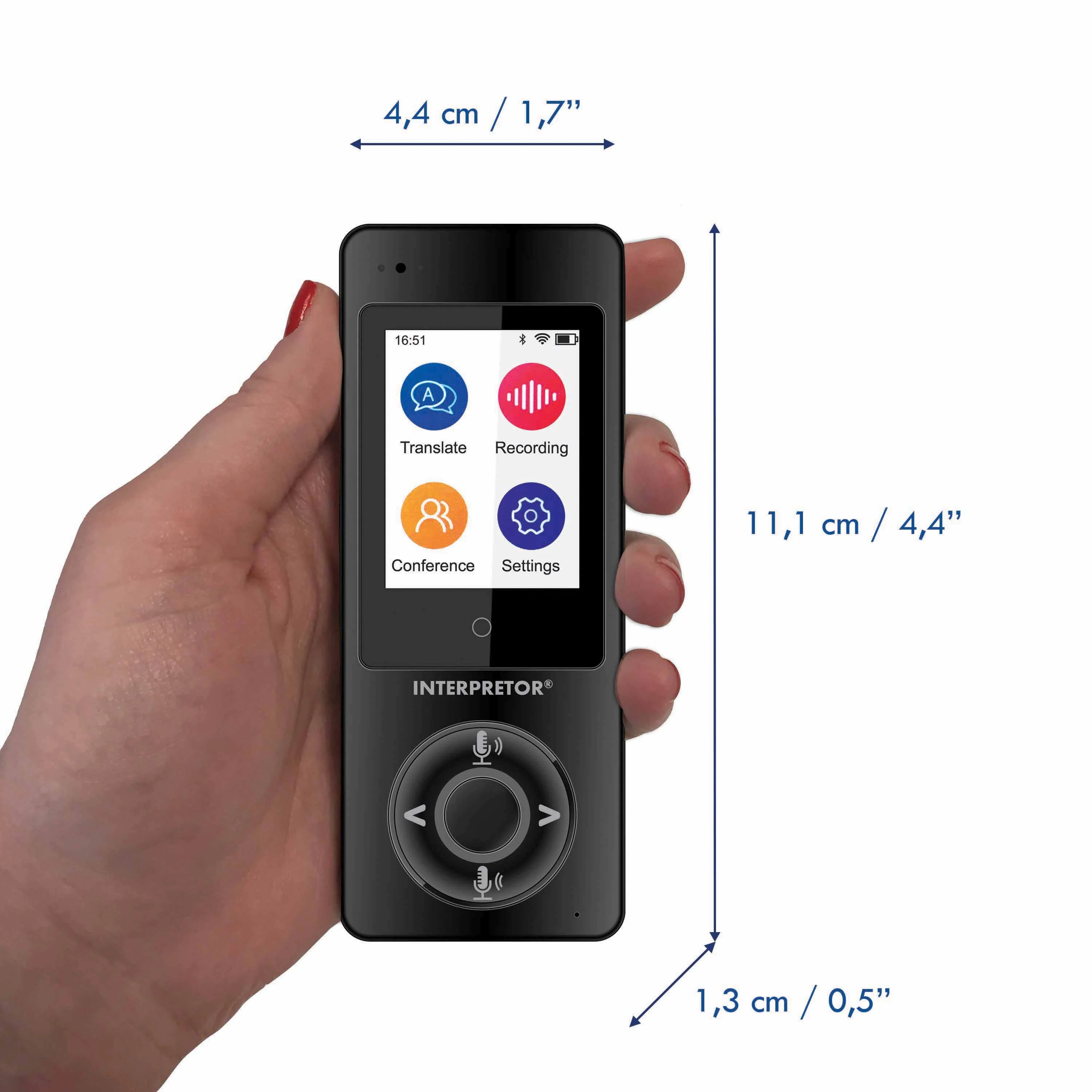 Lexibook Interpretor Translator - Multilingual Speech-to-Text Device - Image 2
