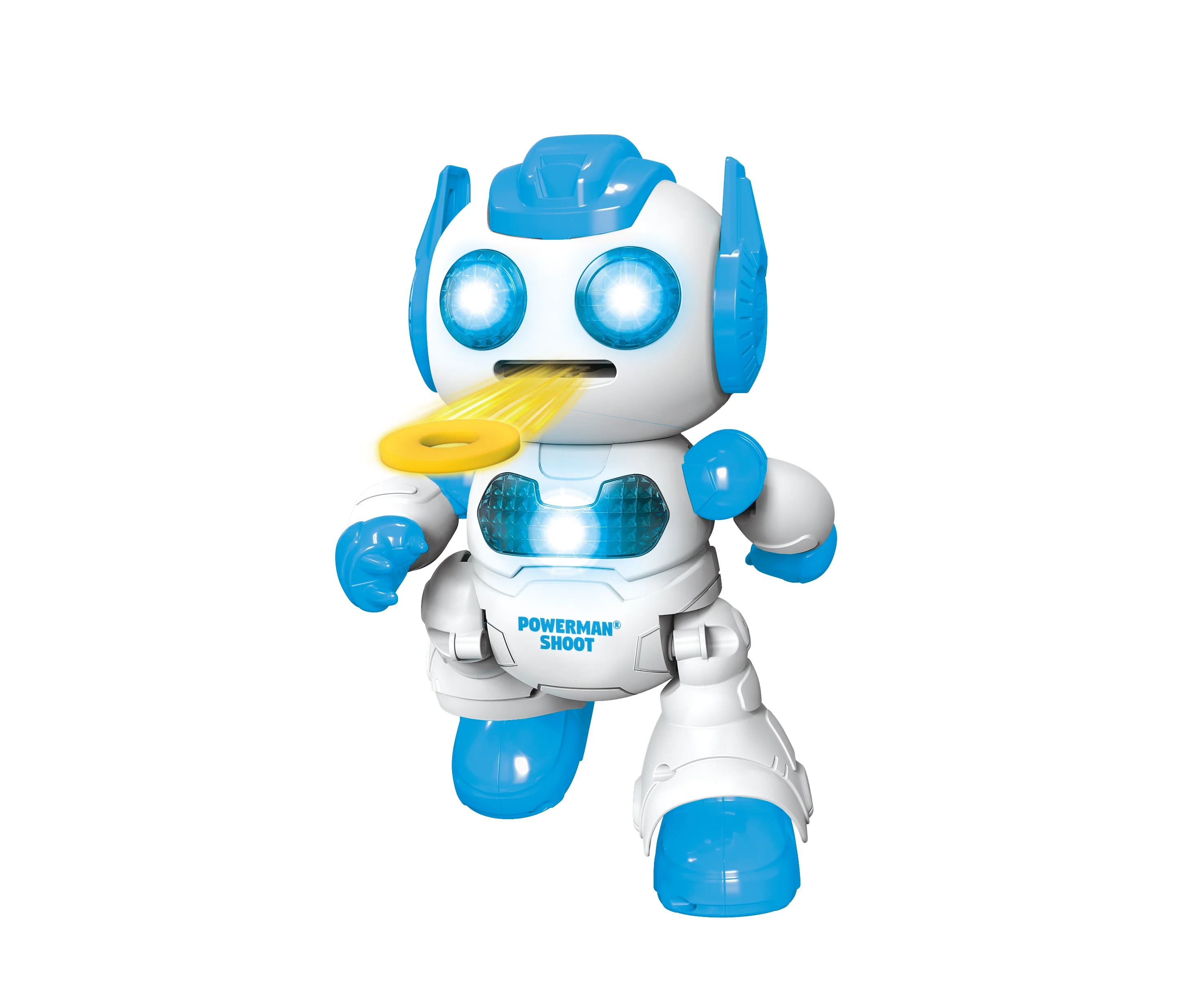 LEXIBOOK Powerman® Shoot STEM robot, dance, music, demo incl remote control & foam discs - Image 10